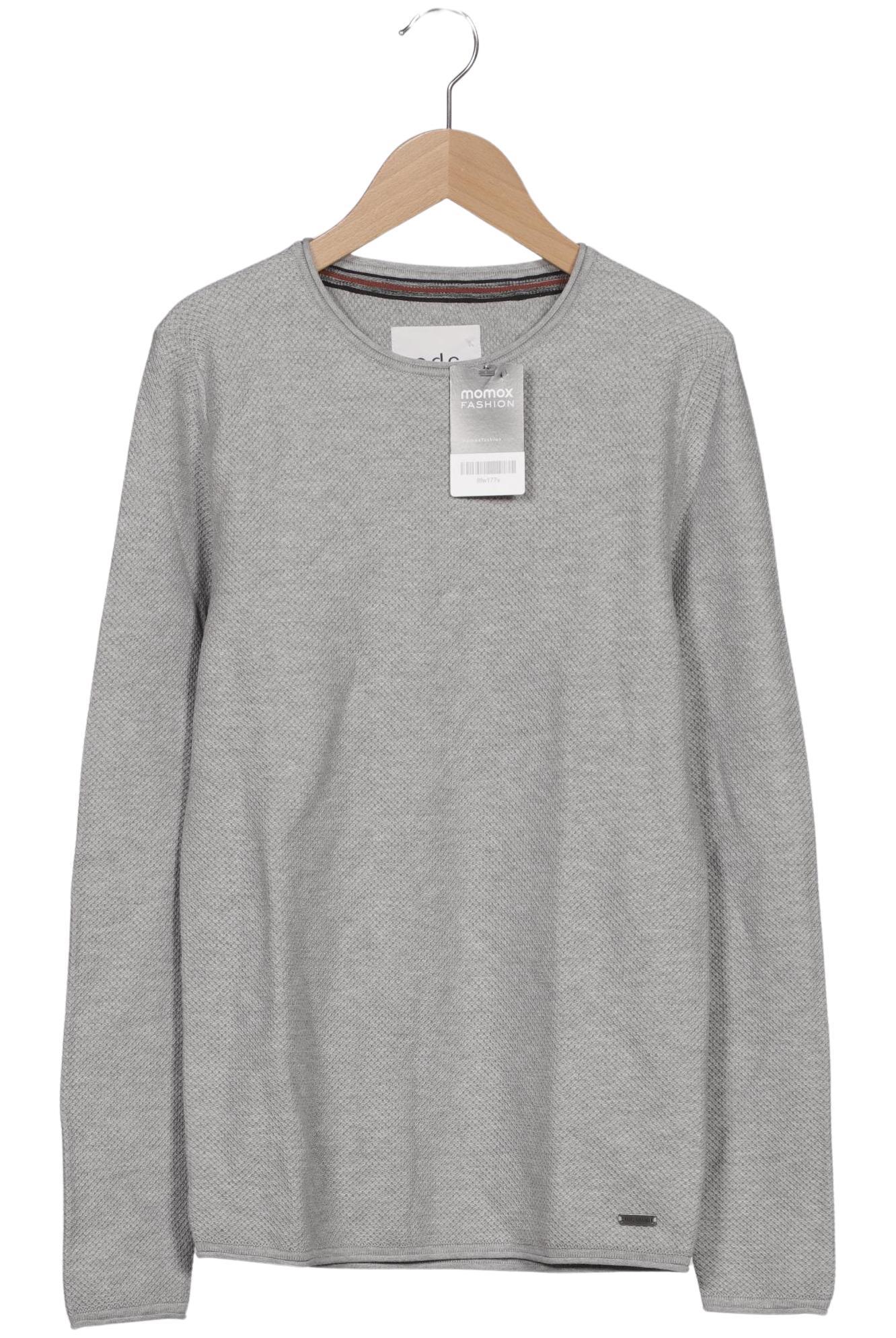 

edc by Esprit Herren Pullover, grau, Gr. 44