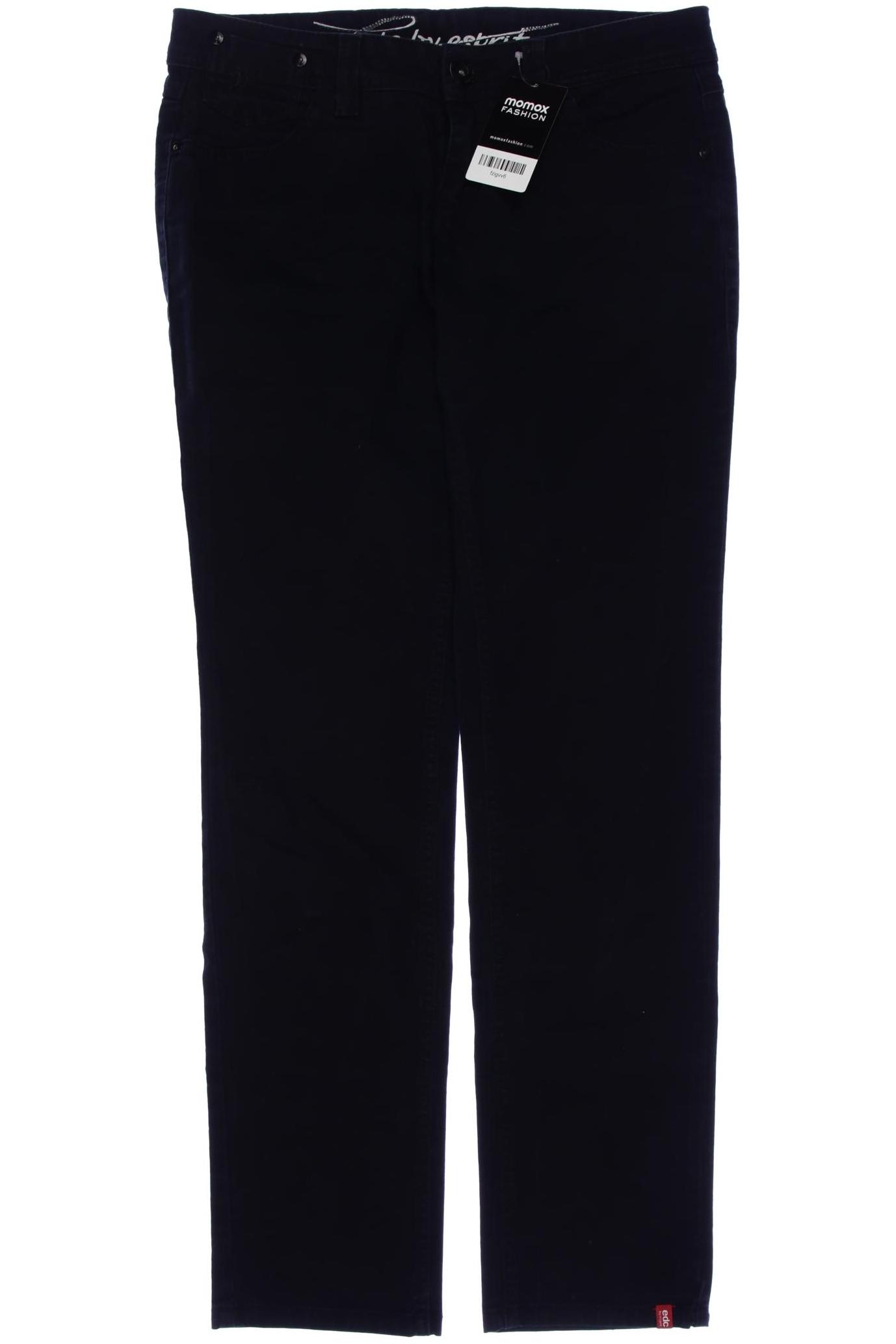 

edc by Esprit Damen Jeans, schwarz, Gr. 40