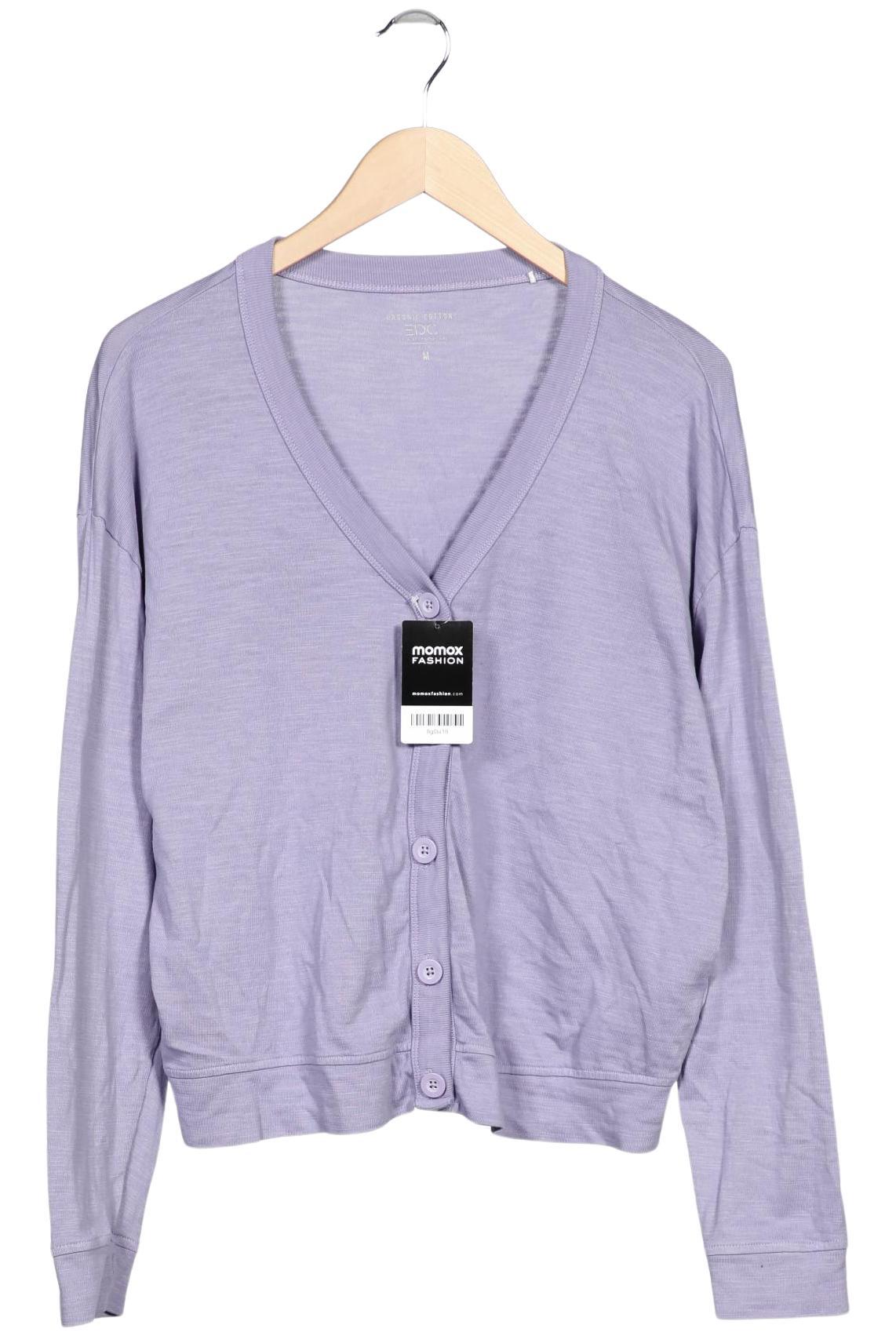 

edc by Esprit Damen Strickjacke, flieder, Gr. 38