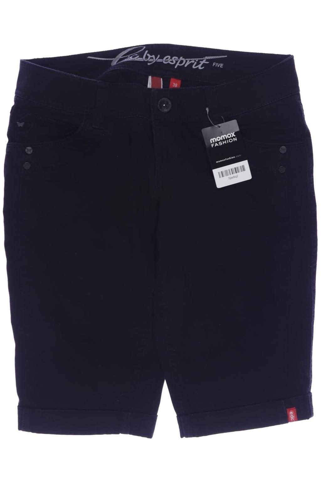 

edc by Esprit Damen Shorts, schwarz, Gr. 38