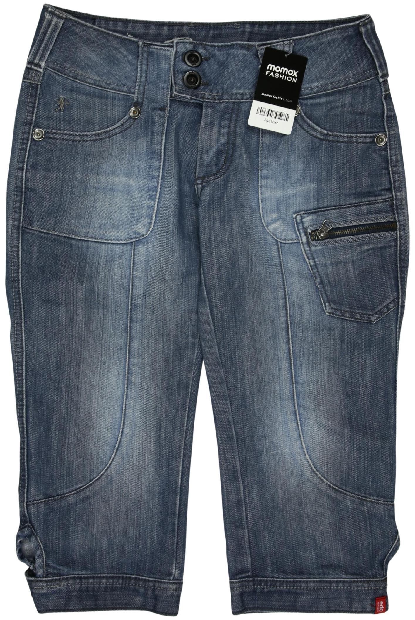 

edc by Esprit Damen Shorts, blau, Gr. 26