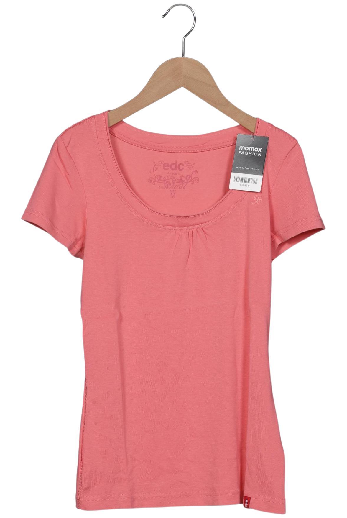 

edc by Esprit Damen T-Shirt, pink, Gr. 38