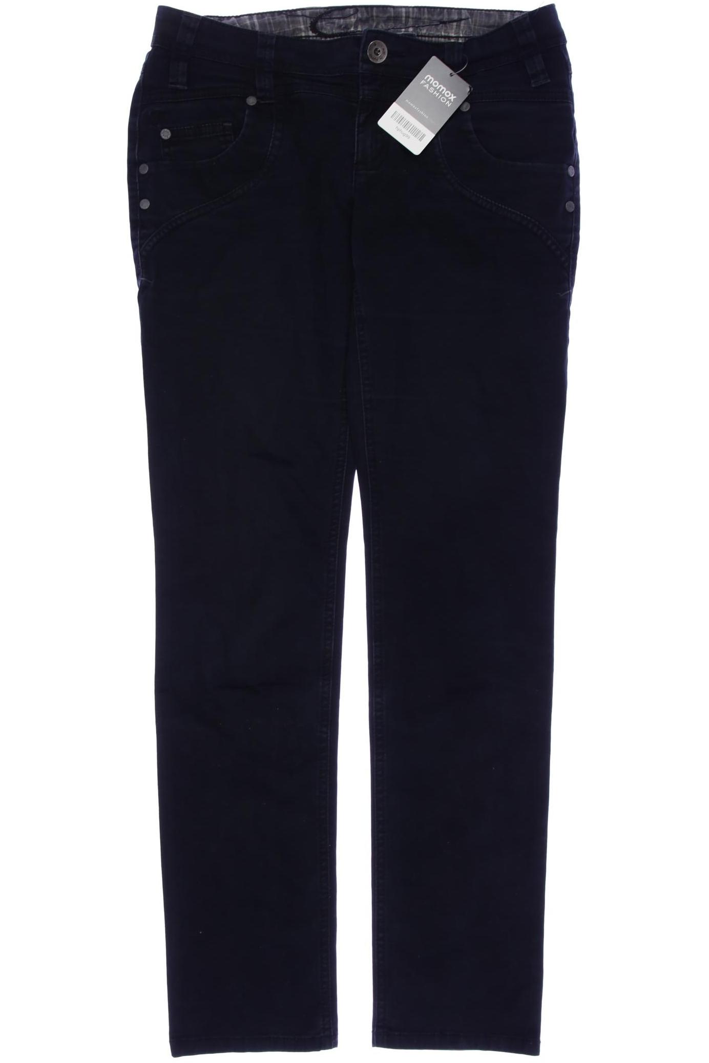 

edc by Esprit Damen Stoffhose, schwarz, Gr. 36