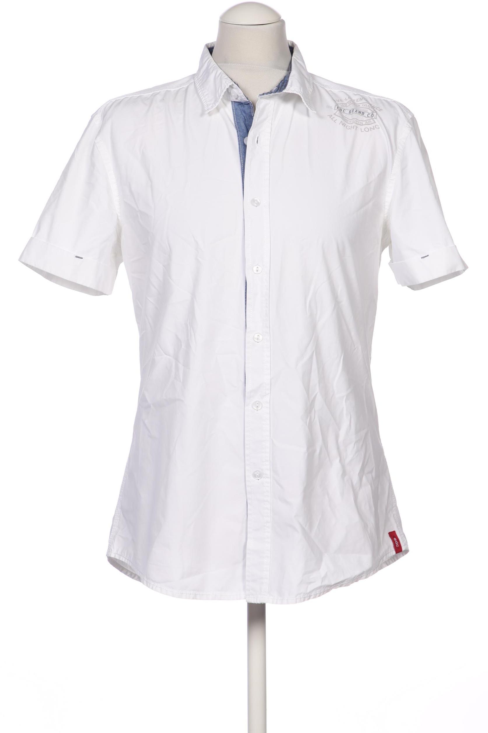 

edc by Esprit Herren Hemd, weiß