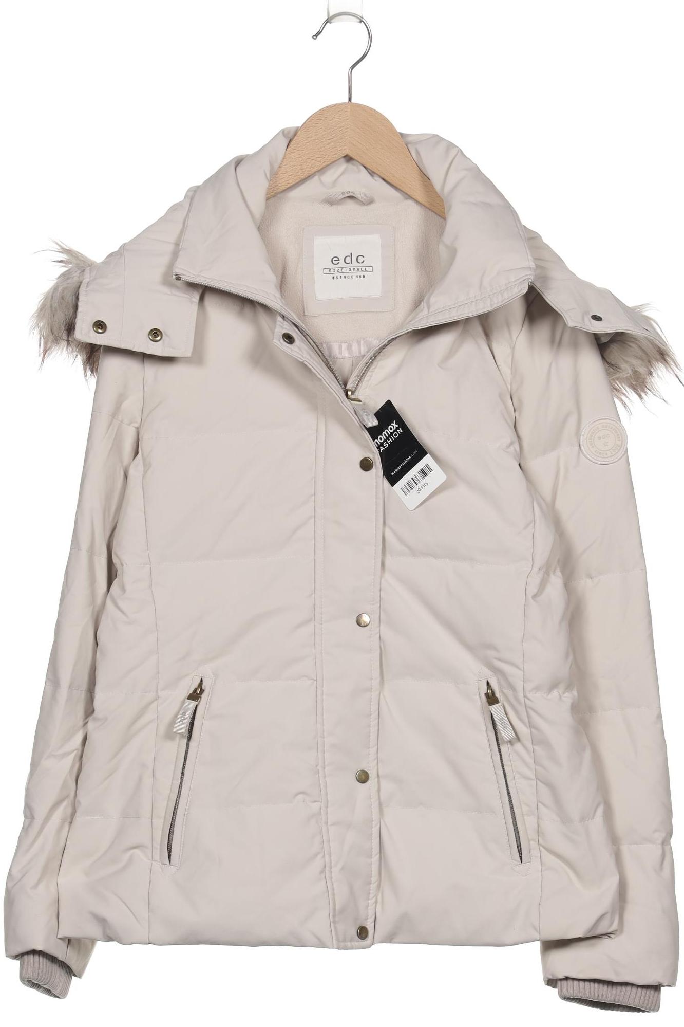 

edc by Esprit Damen Jacke, cremeweiß, Gr. 36