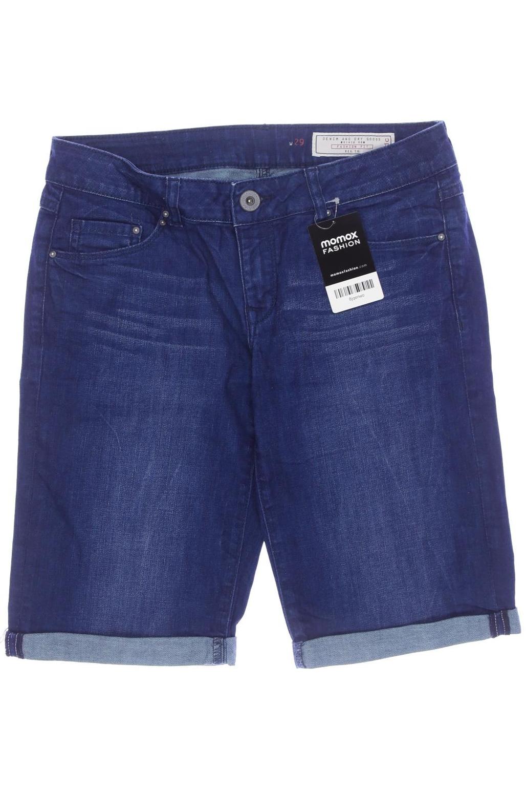 

edc by Esprit Damen Shorts, blau, Gr. 29