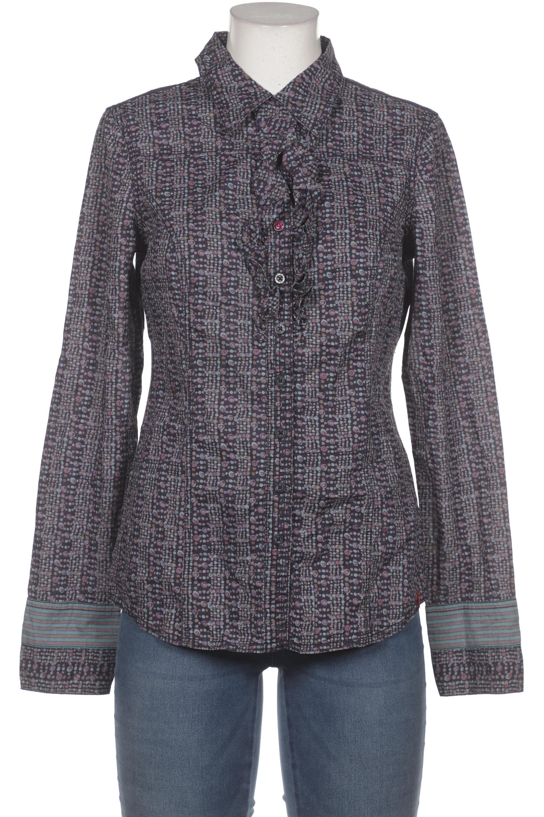 

edc by Esprit Damen Bluse, marineblau, Gr. 42