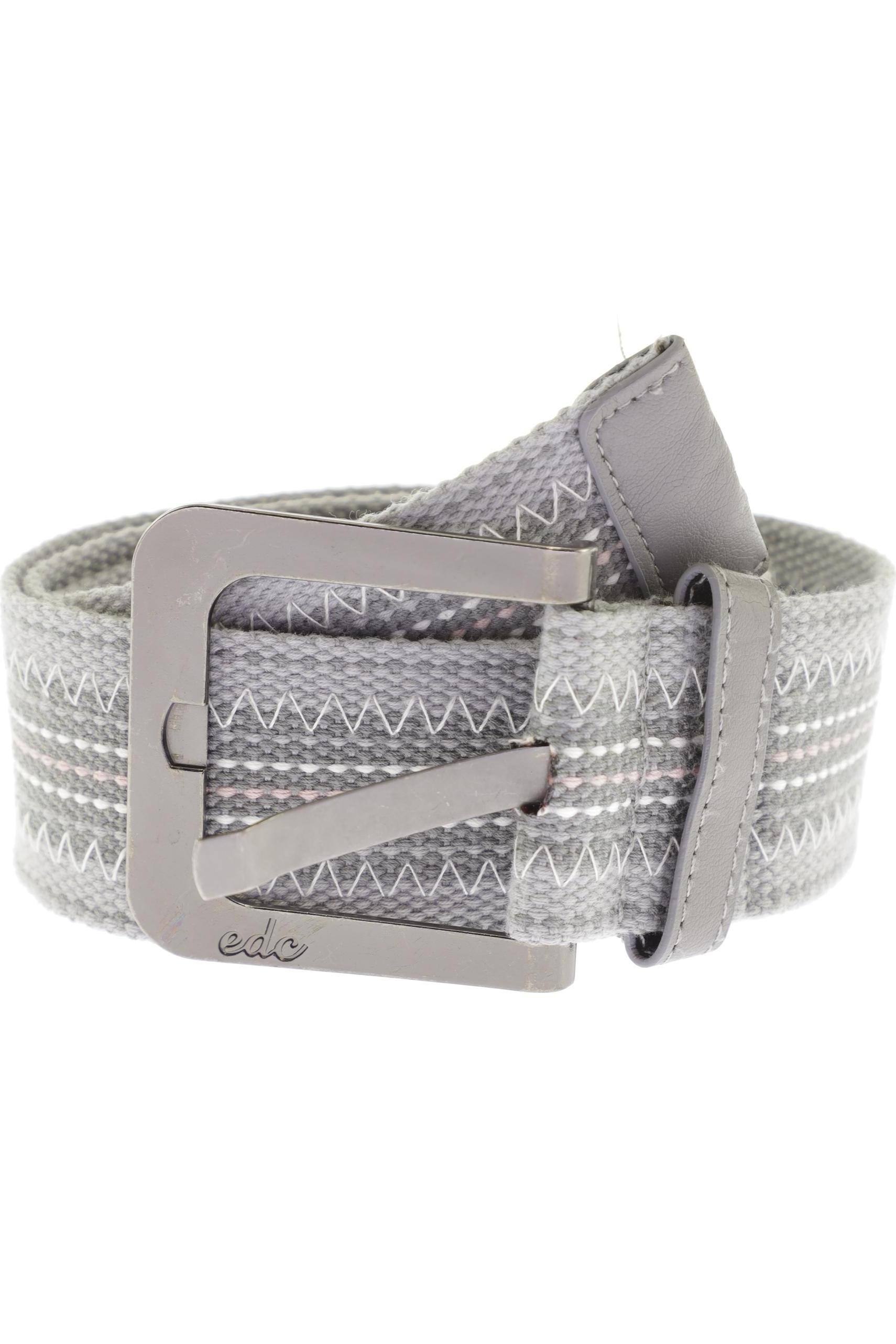 

edc by Esprit Damen Gürtel, grau, Gr. 85