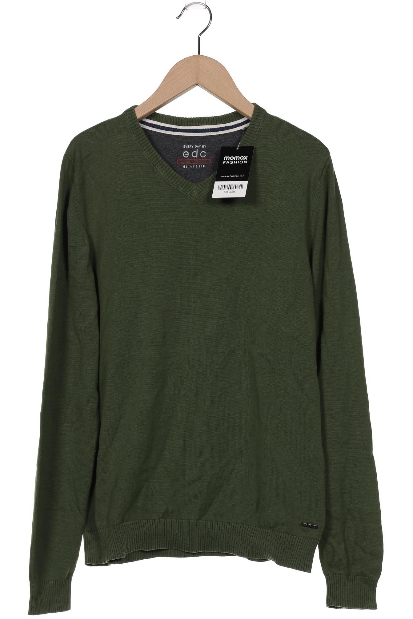 

edc by Esprit Damen Pullover, grün