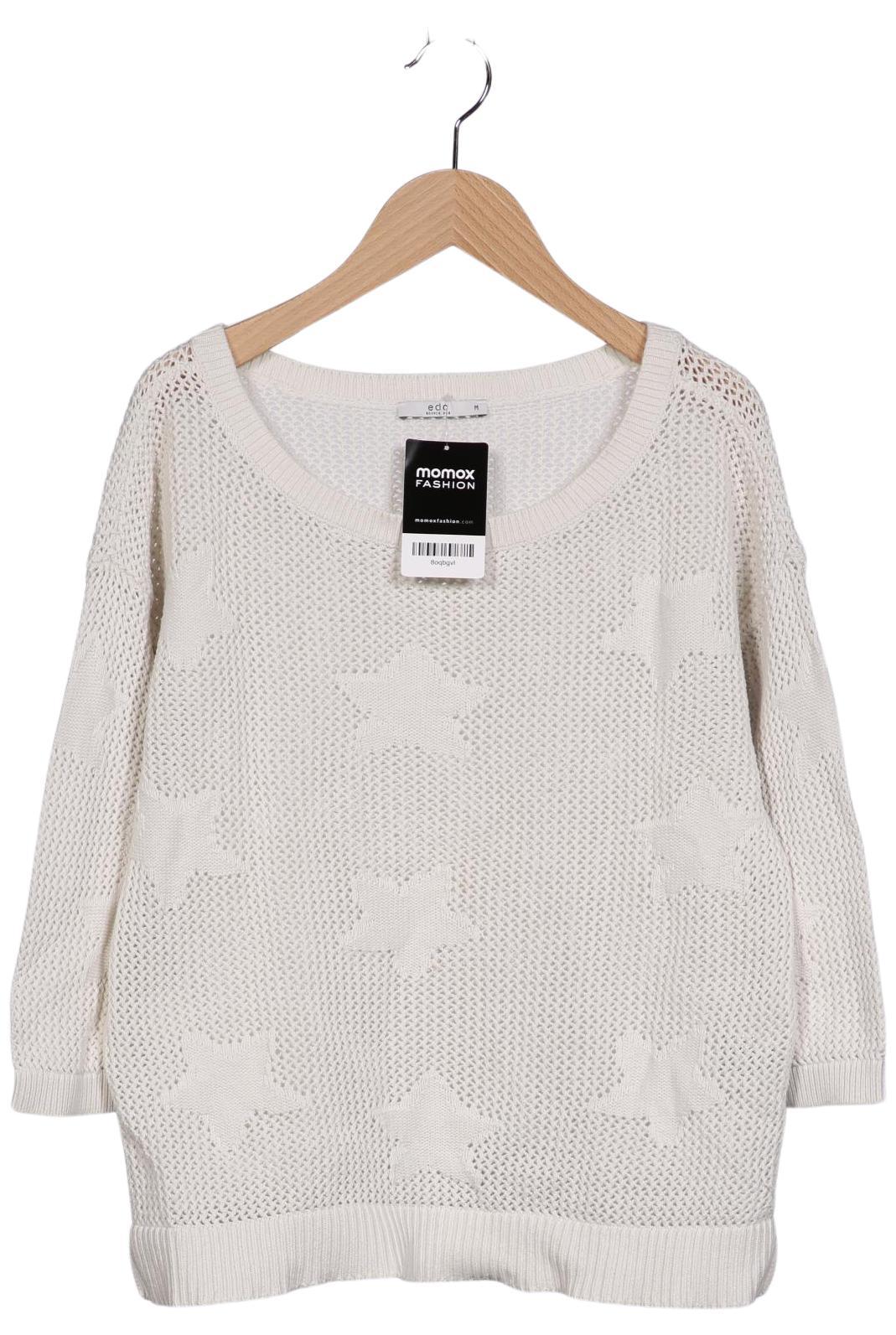 

edc by Esprit Damen Pullover, cremeweiß, Gr. 38