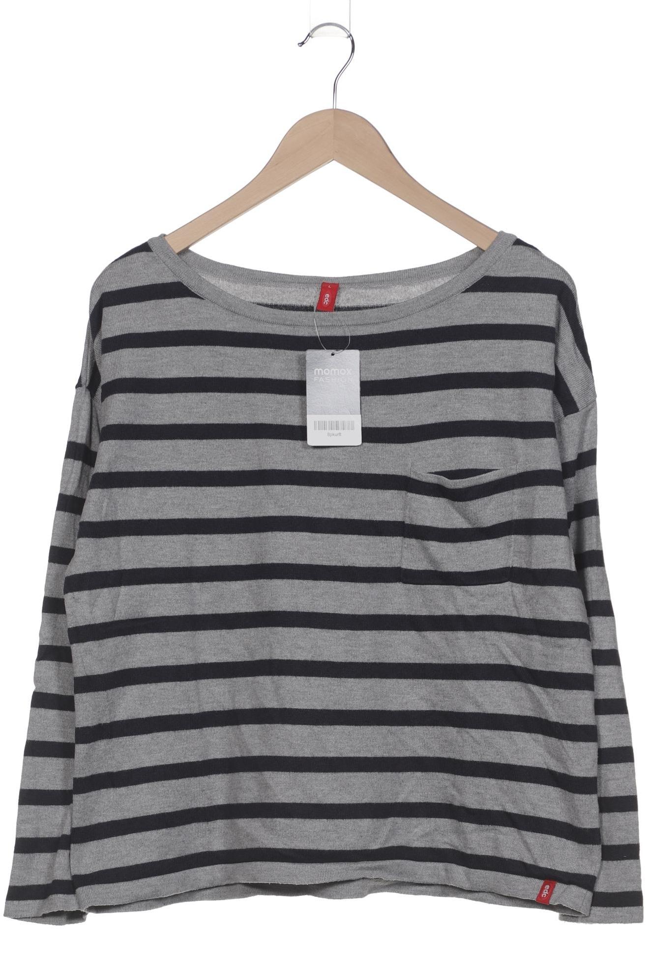 

edc by Esprit Damen Pullover, grau, Gr. 42