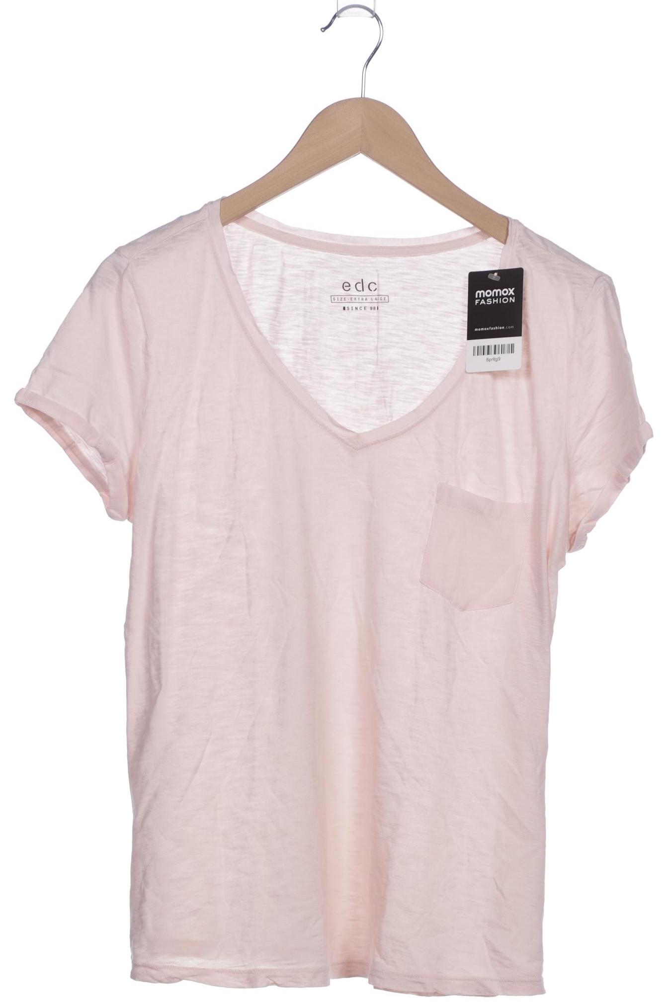 

edc by Esprit Damen T-Shirt, pink, Gr. 44