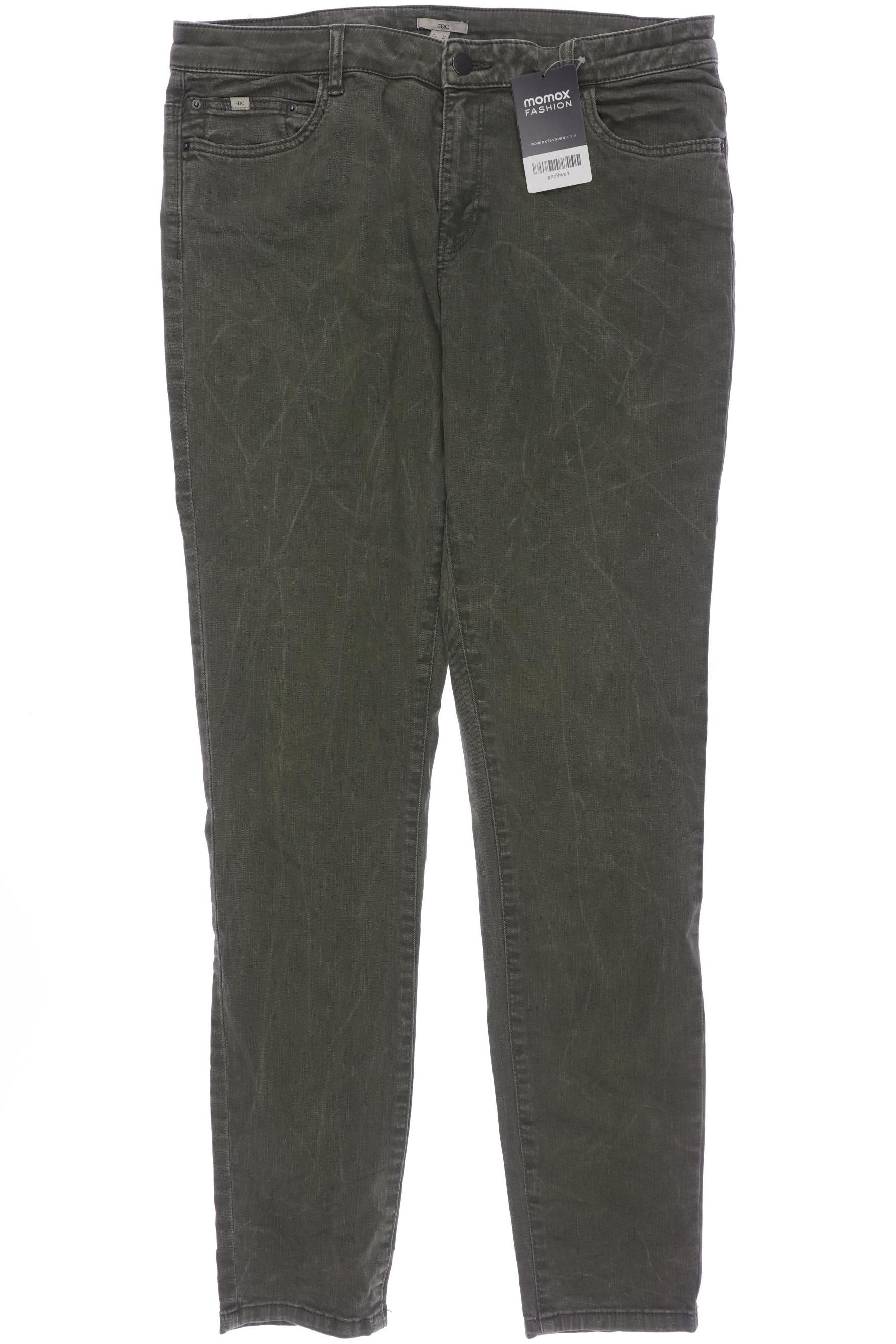 

edc by Esprit Damen Jeans, grün, Gr. 42