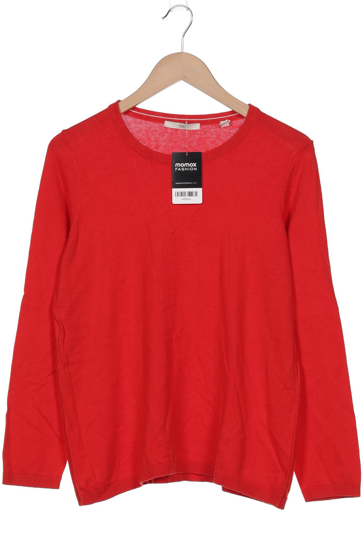 

edc by Esprit Damen Pullover, rot, Gr. 46