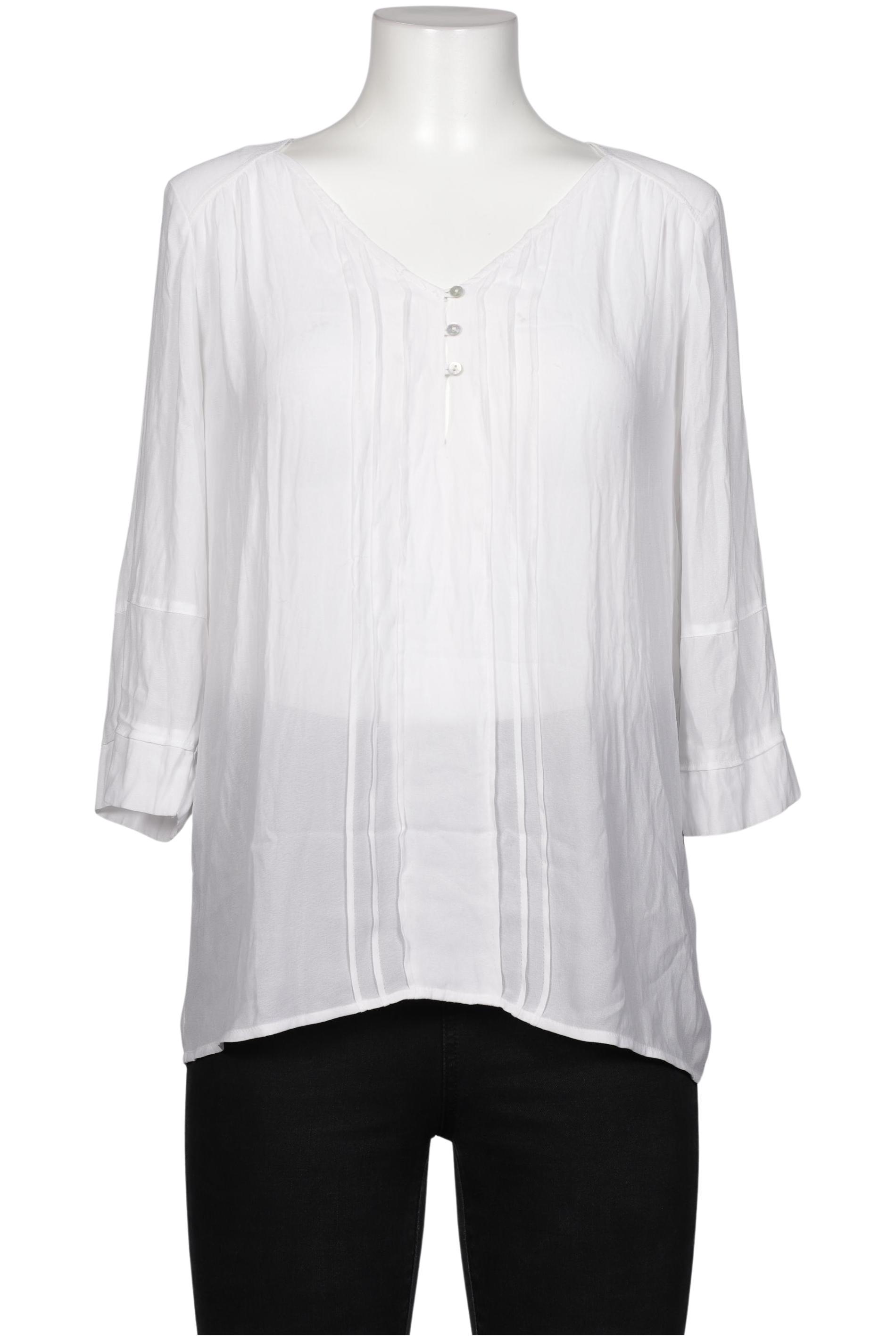 

edc by Esprit Damen Bluse, weiß, Gr. 38