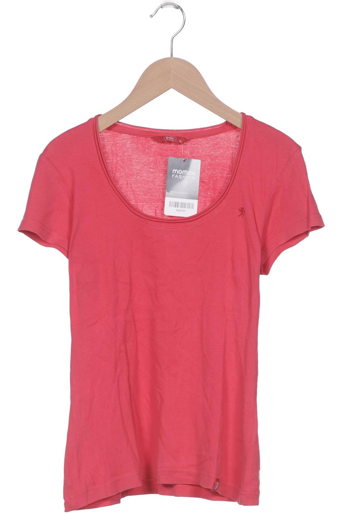 

edc by Esprit Damen T-Shirt, rot, Gr. 44