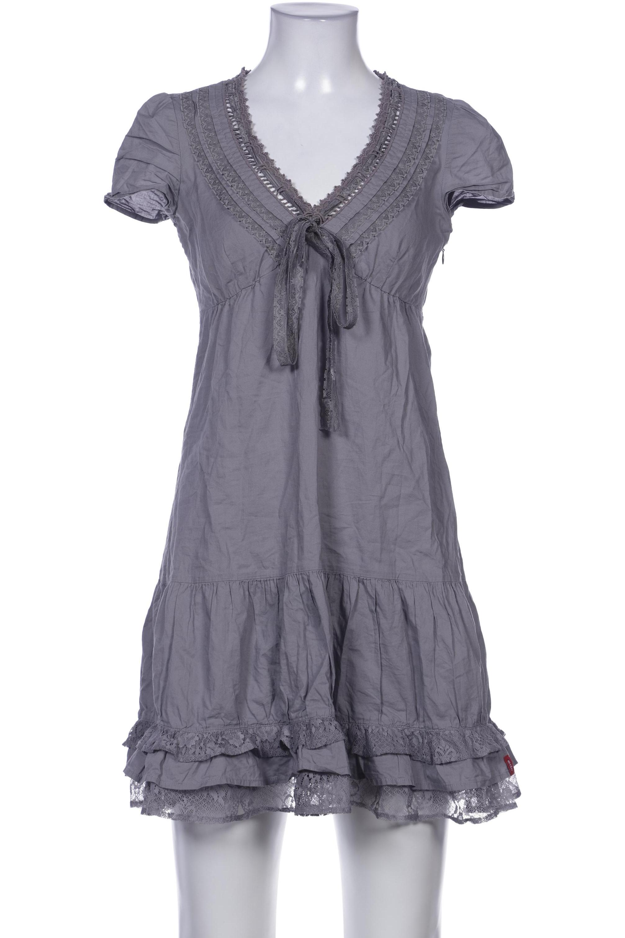 

edc by Esprit Damen Kleid, grau, Gr. 34