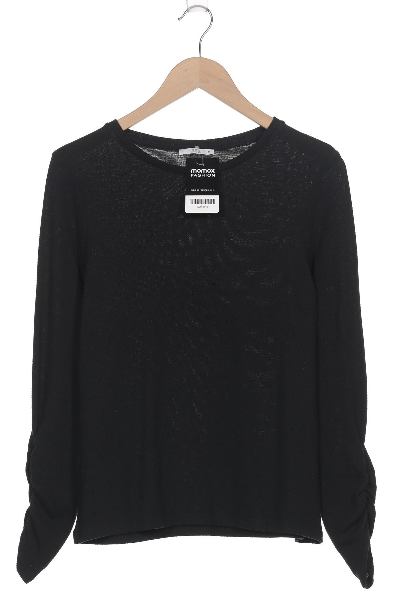 

edc by Esprit Damen Pullover, schwarz, Gr. 38