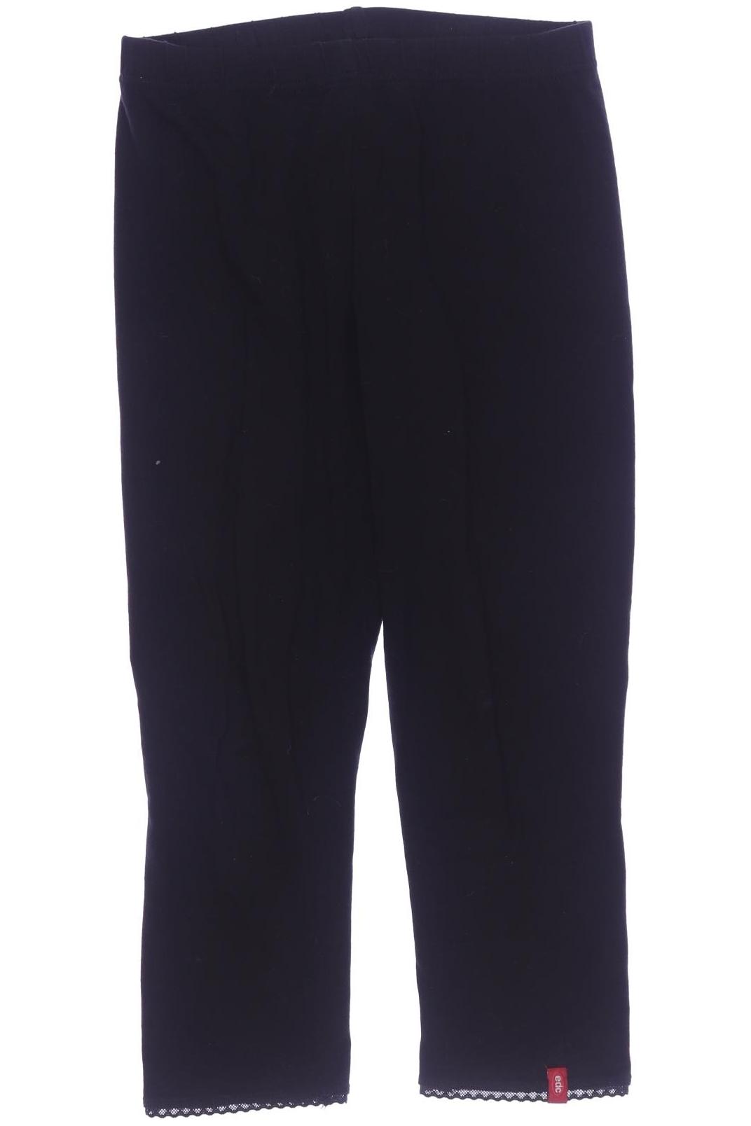 

edc by Esprit Damen Stoffhose, schwarz, Gr. 0