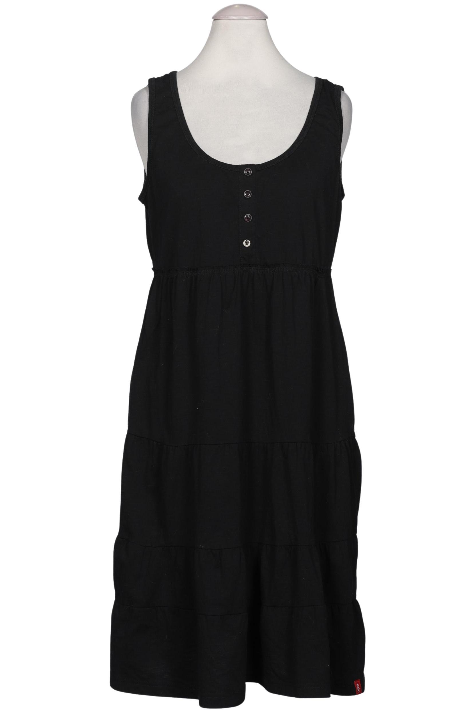 

edc by Esprit Damen Kleid, schwarz, Gr. 38