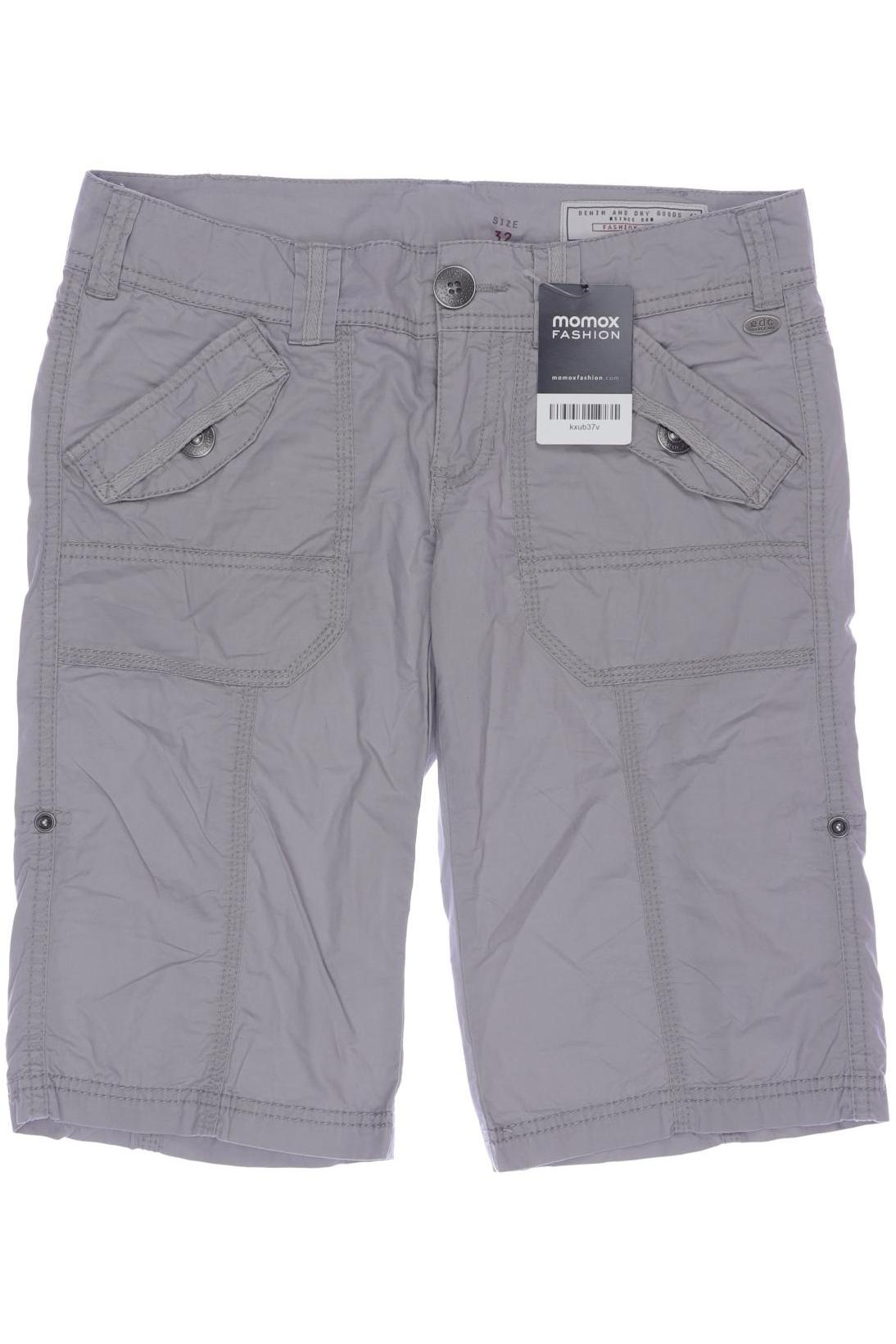 

edc by Esprit Damen Shorts, grau, Gr. 32
