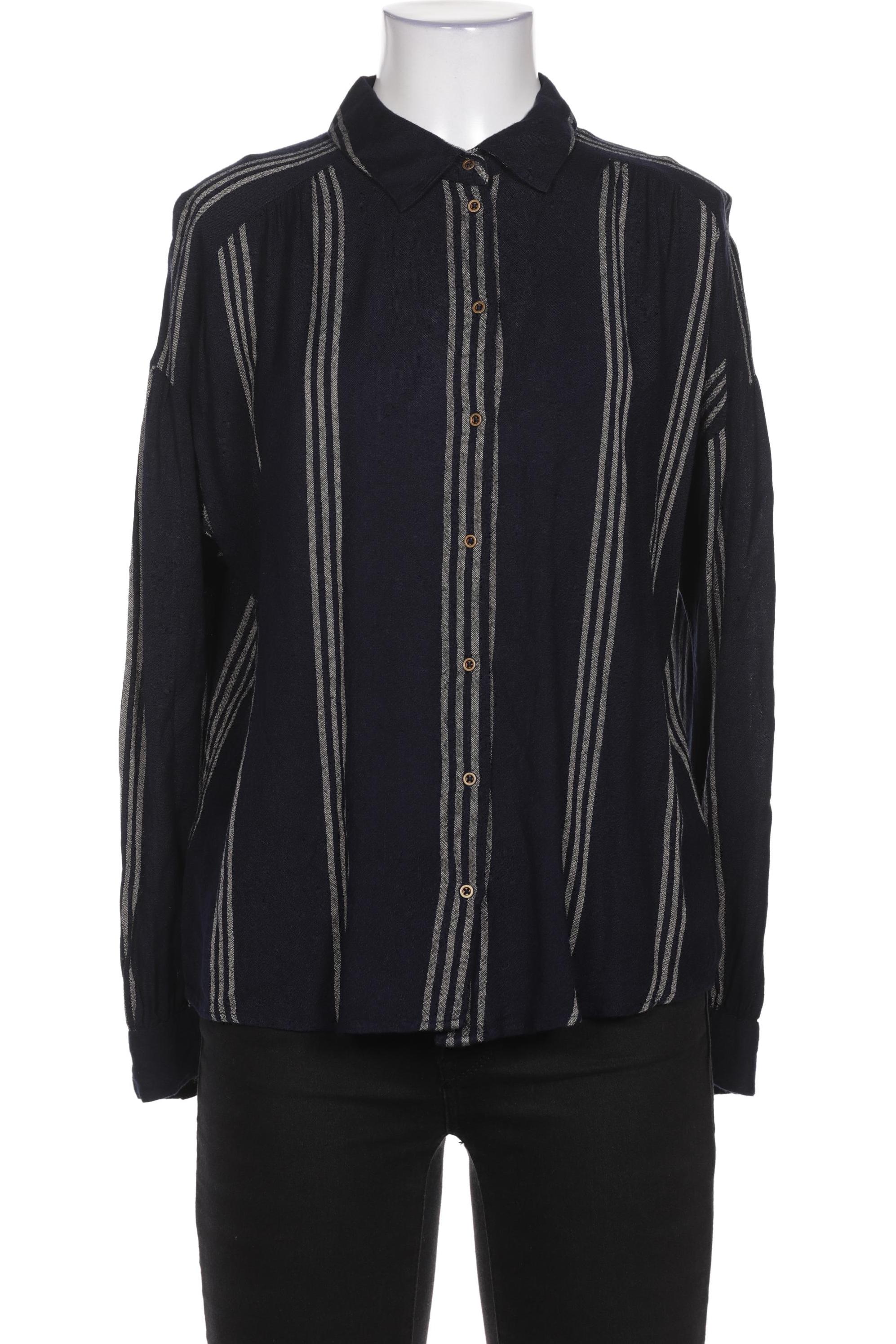 

edc by Esprit Damen Bluse, marineblau, Gr. 34