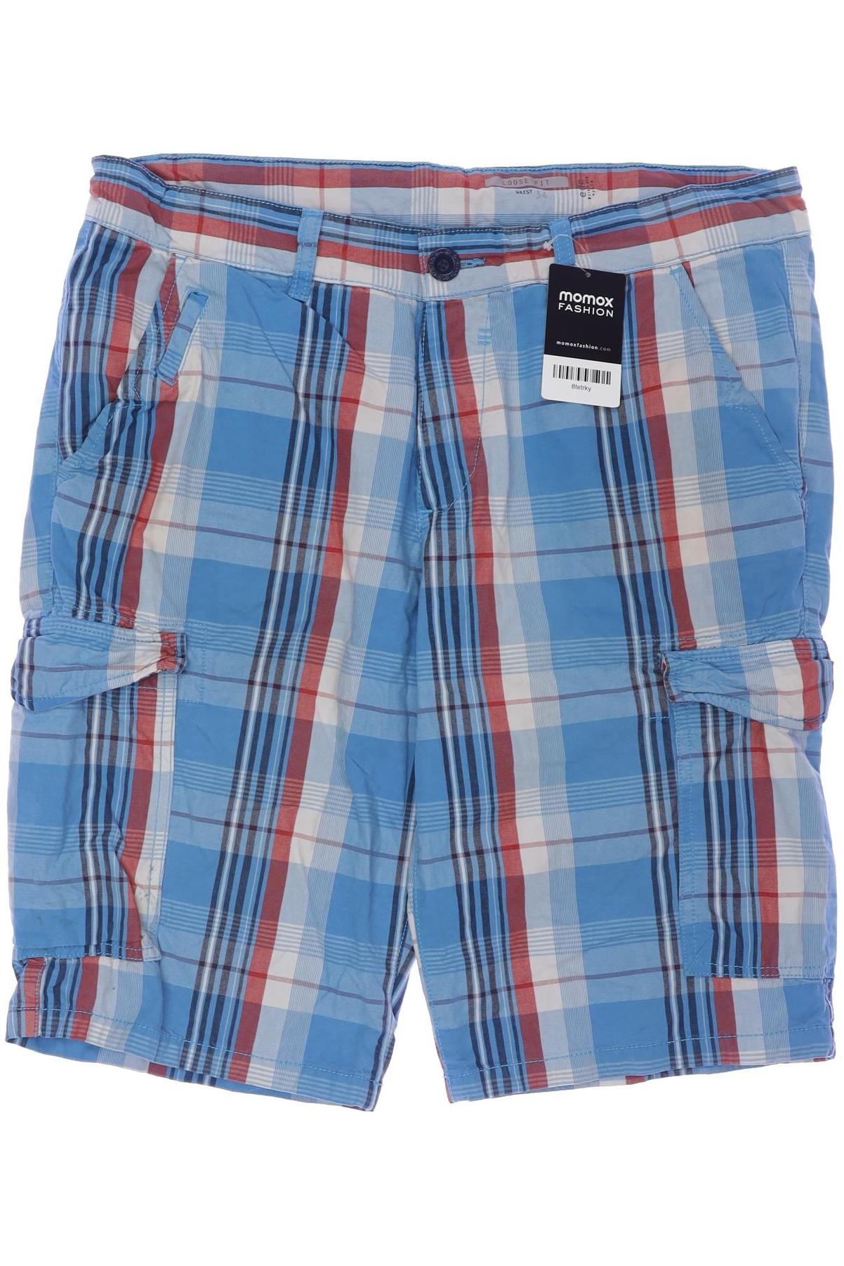 

edc by Esprit Herren Shorts, blau, Gr. 34