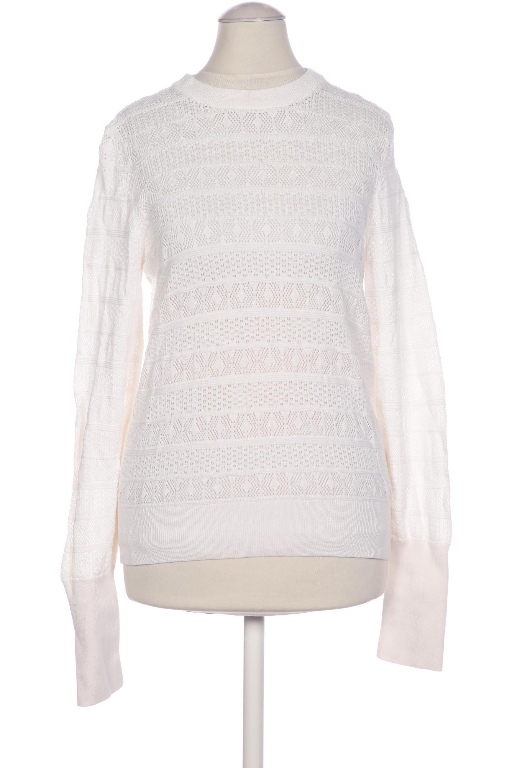 

edc by Esprit Damen Pullover, weiß, Gr. 38