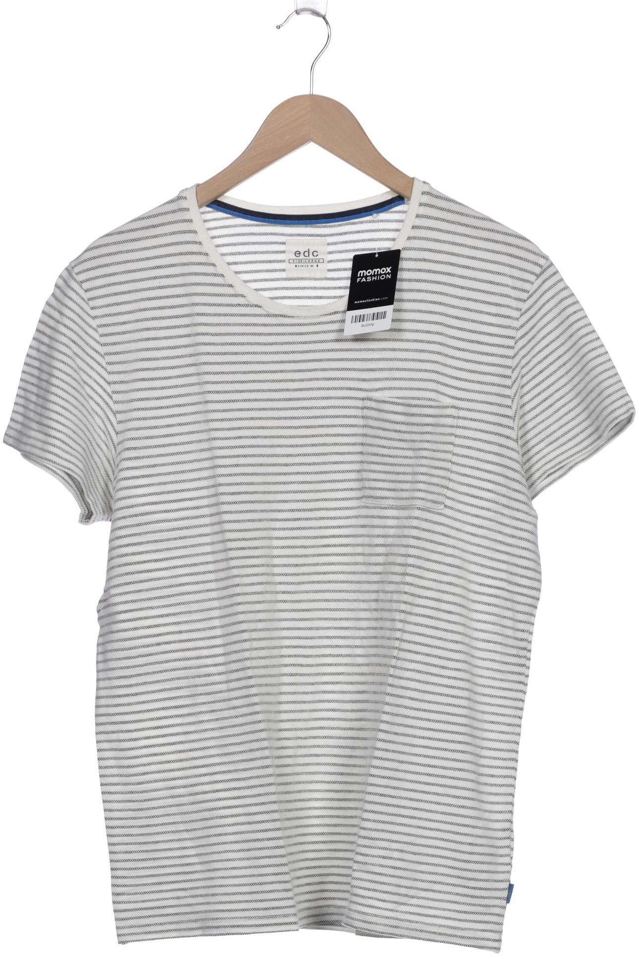 

edc by Esprit Herren T-Shirt, weiß