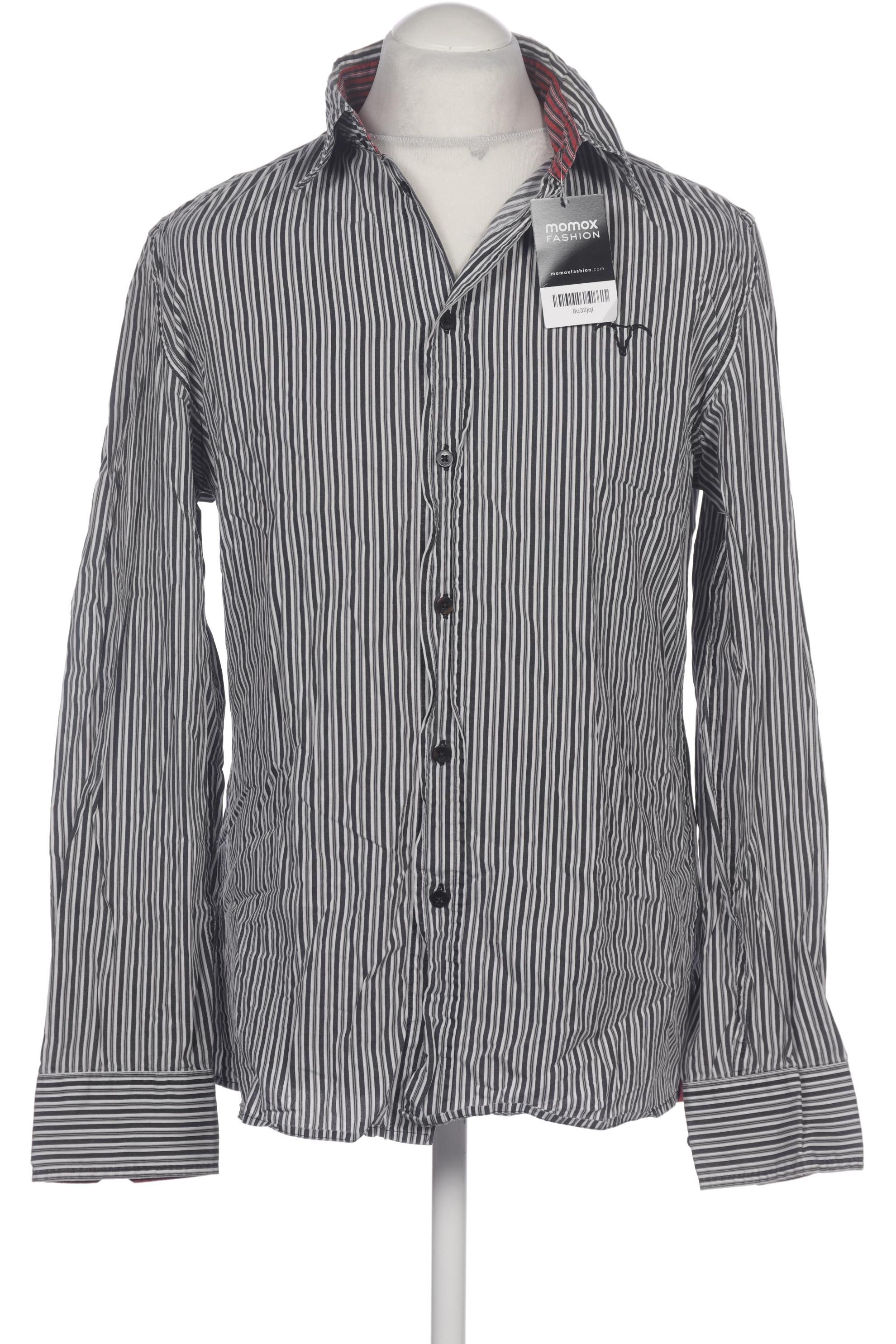 

edc by Esprit Herren Hemd, grau, Gr. 52