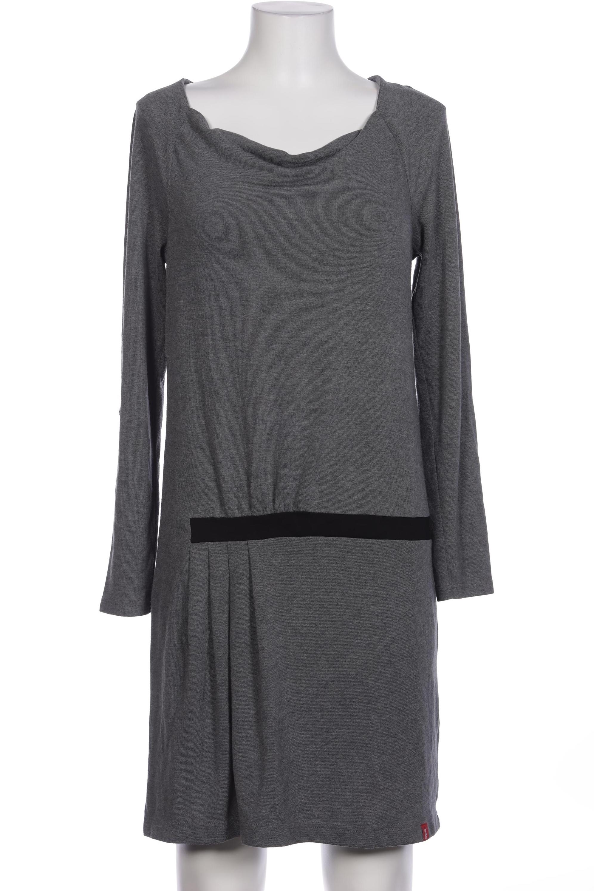 

edc by Esprit Damen Kleid, grau, Gr. 42