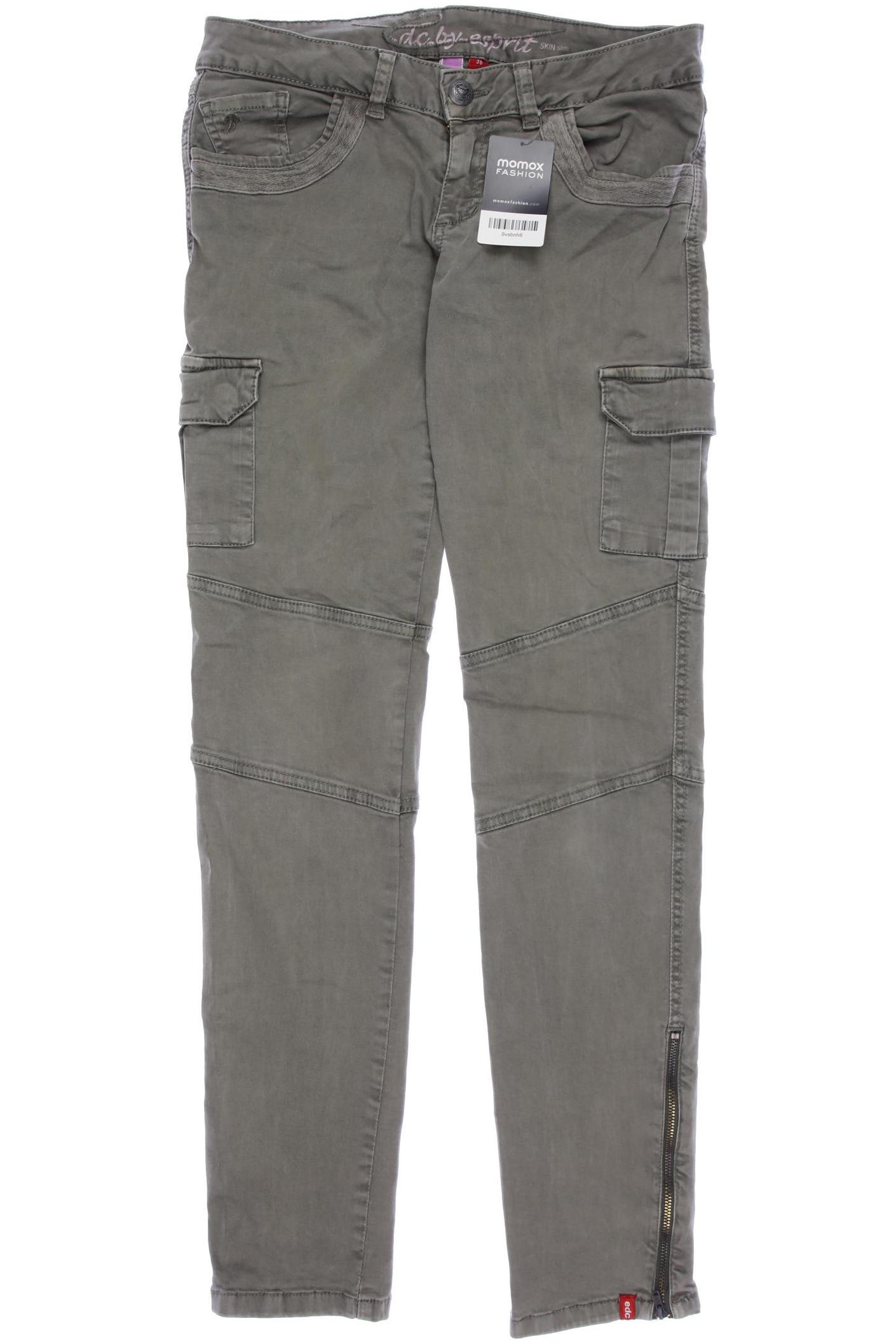 

edc by Esprit Damen Jeans, grau, Gr. 38