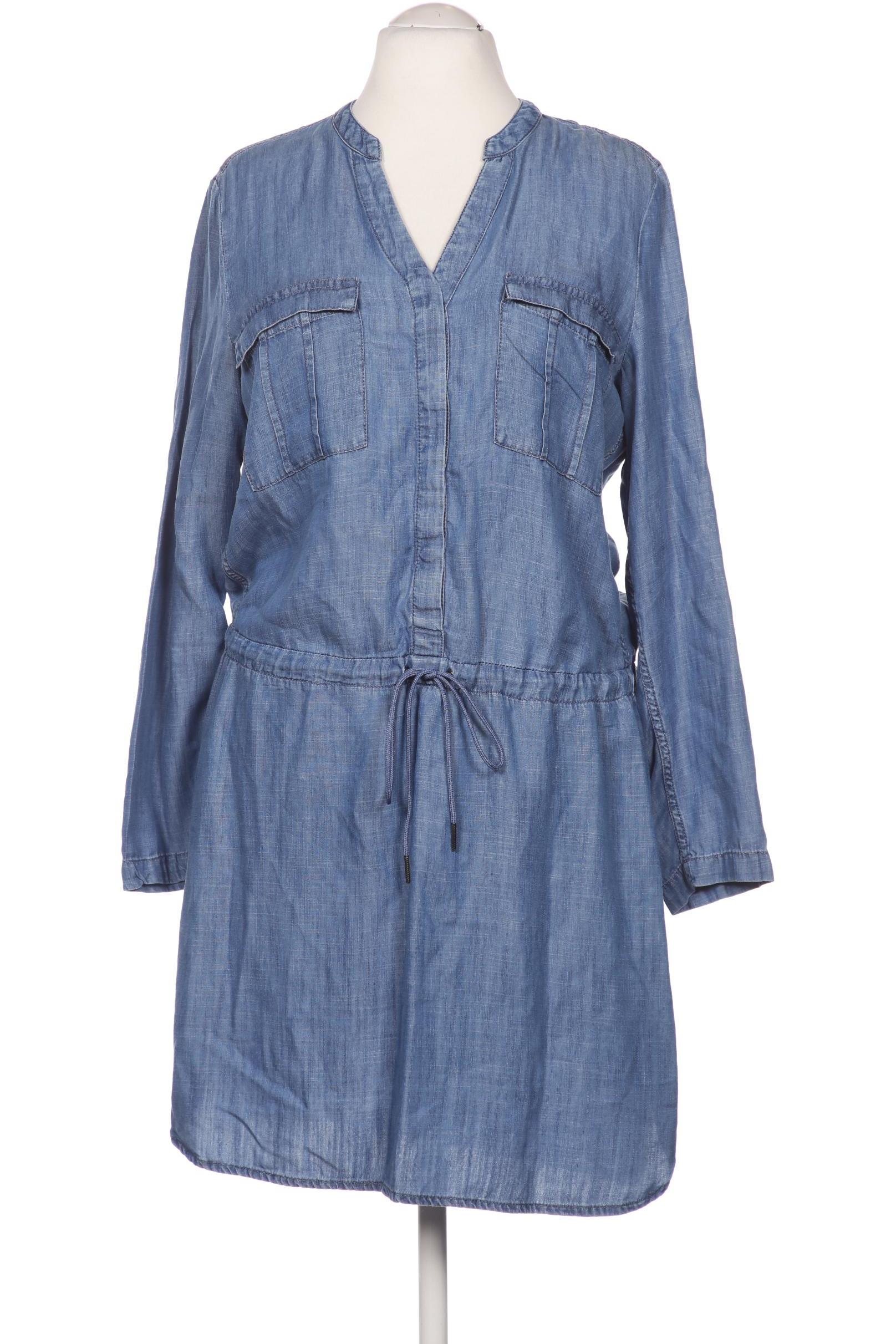 

edc by Esprit Damen Kleid, blau, Gr. 44