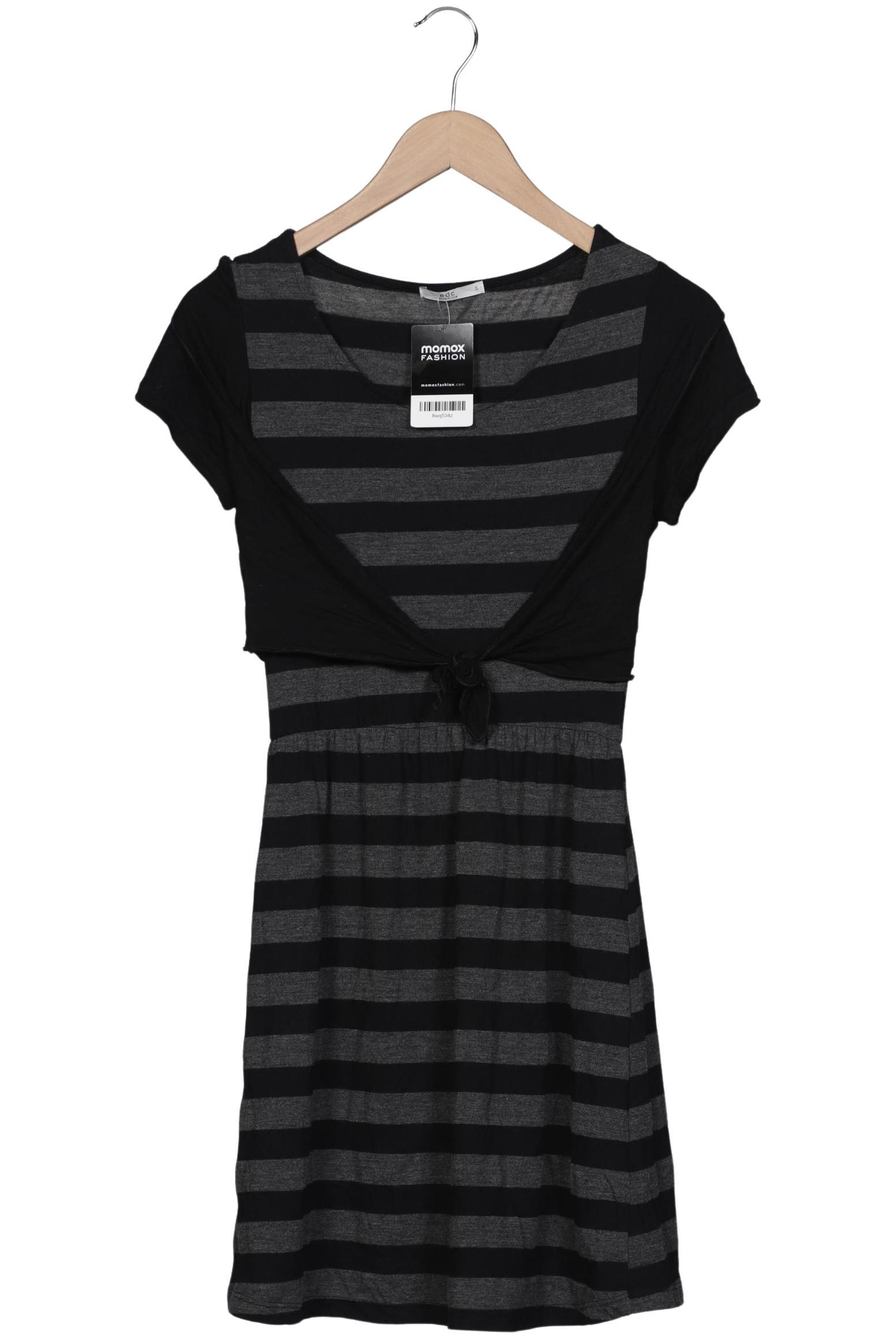 

edc by Esprit Damen Kleid, schwarz, Gr. 36