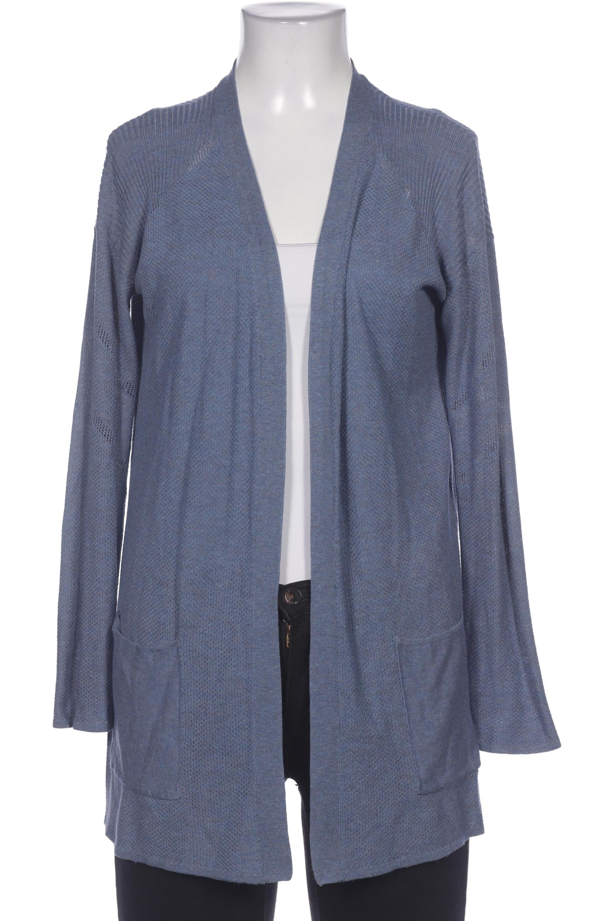 

edc by Esprit Damen Strickjacke, blau, Gr. 38