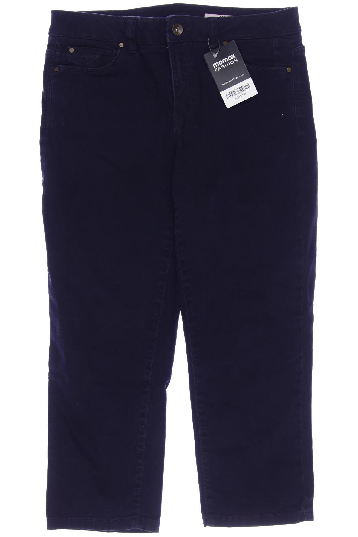 

edc by Esprit Damen Stoffhose, marineblau, Gr. 36