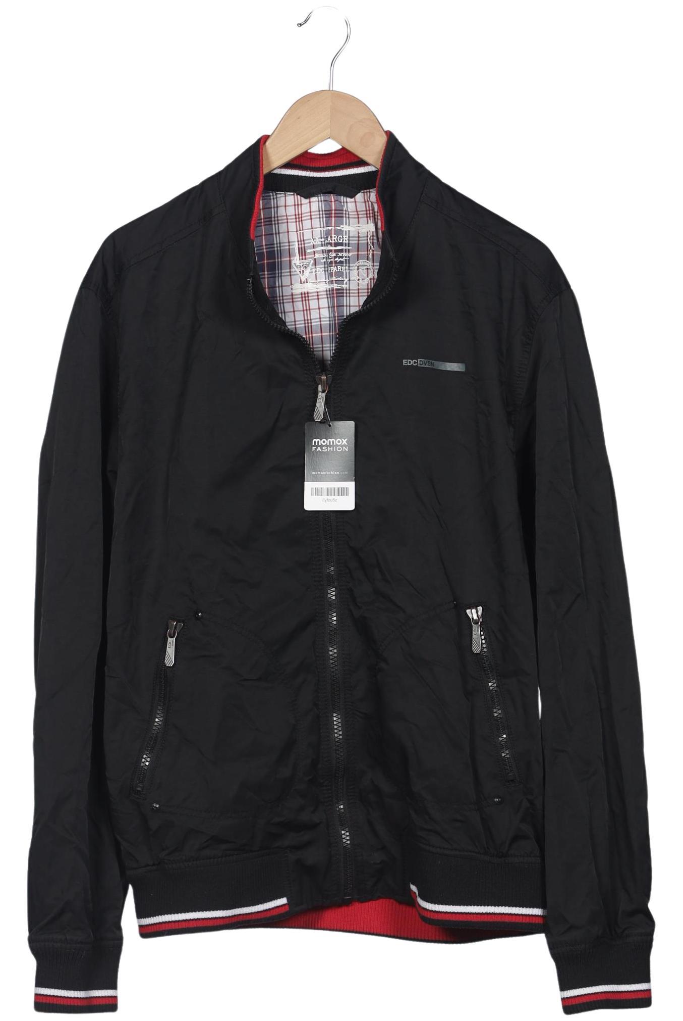 

edc by Esprit Herren Jacke, schwarz, Gr. 56