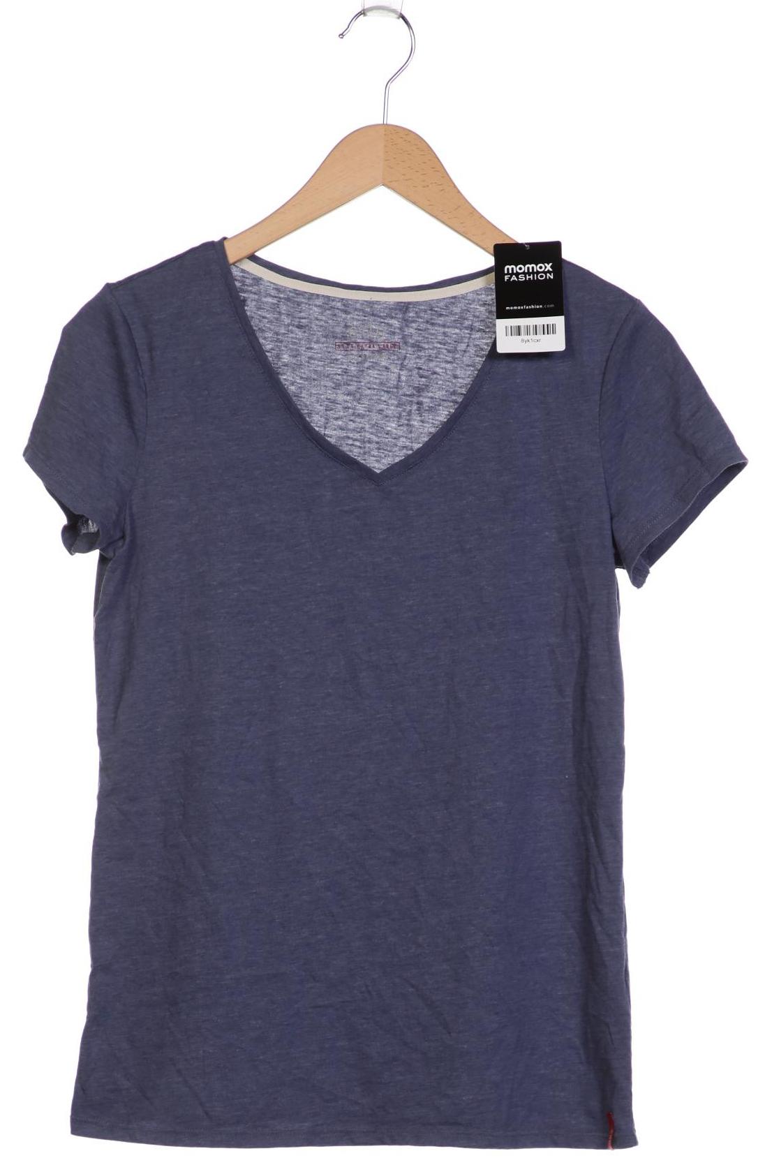 

edc by Esprit Damen T-Shirt, blau, Gr. 44