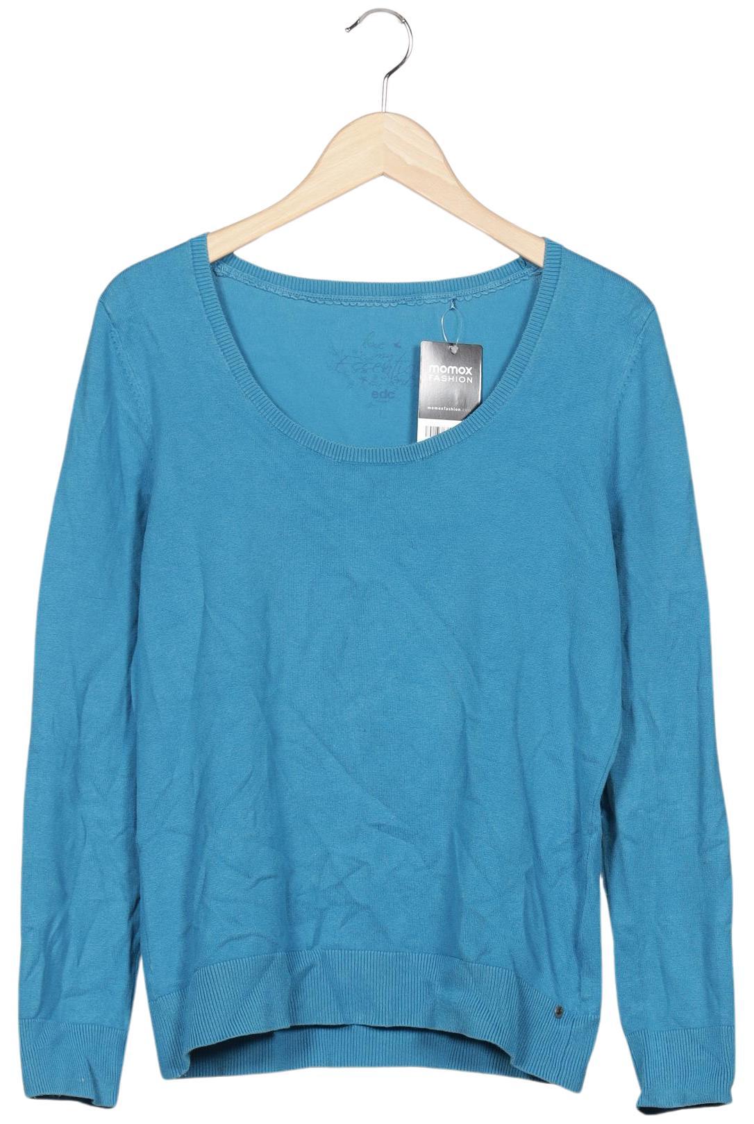 

edc by Esprit Damen Pullover, hellblau, Gr. 42