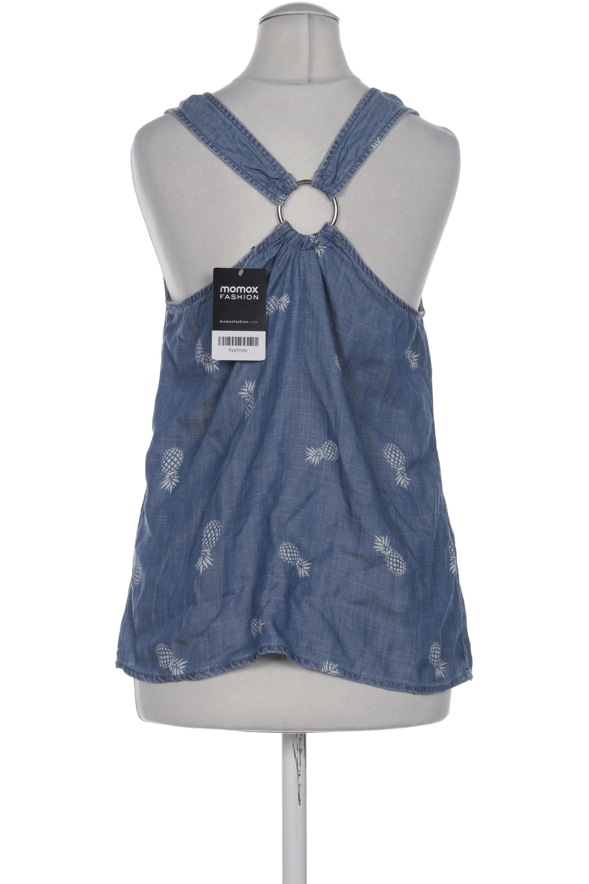 

edc by Esprit Damen Top, blau, Gr. 34