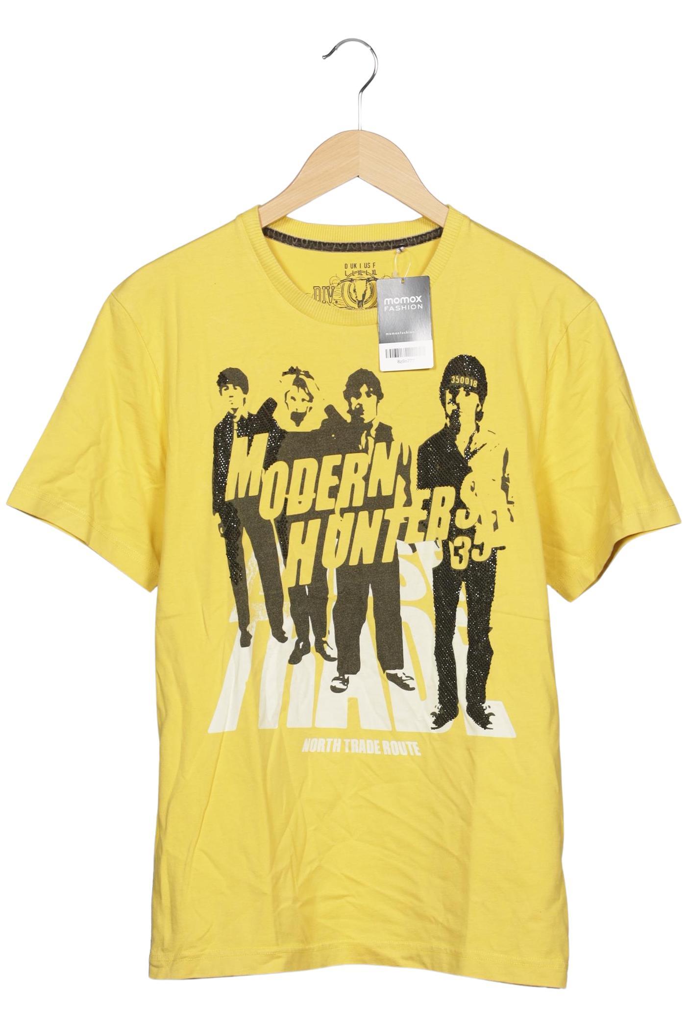 Thumbnail - edc by Esprit Herren T-Shirt, gelb, Gr. 52