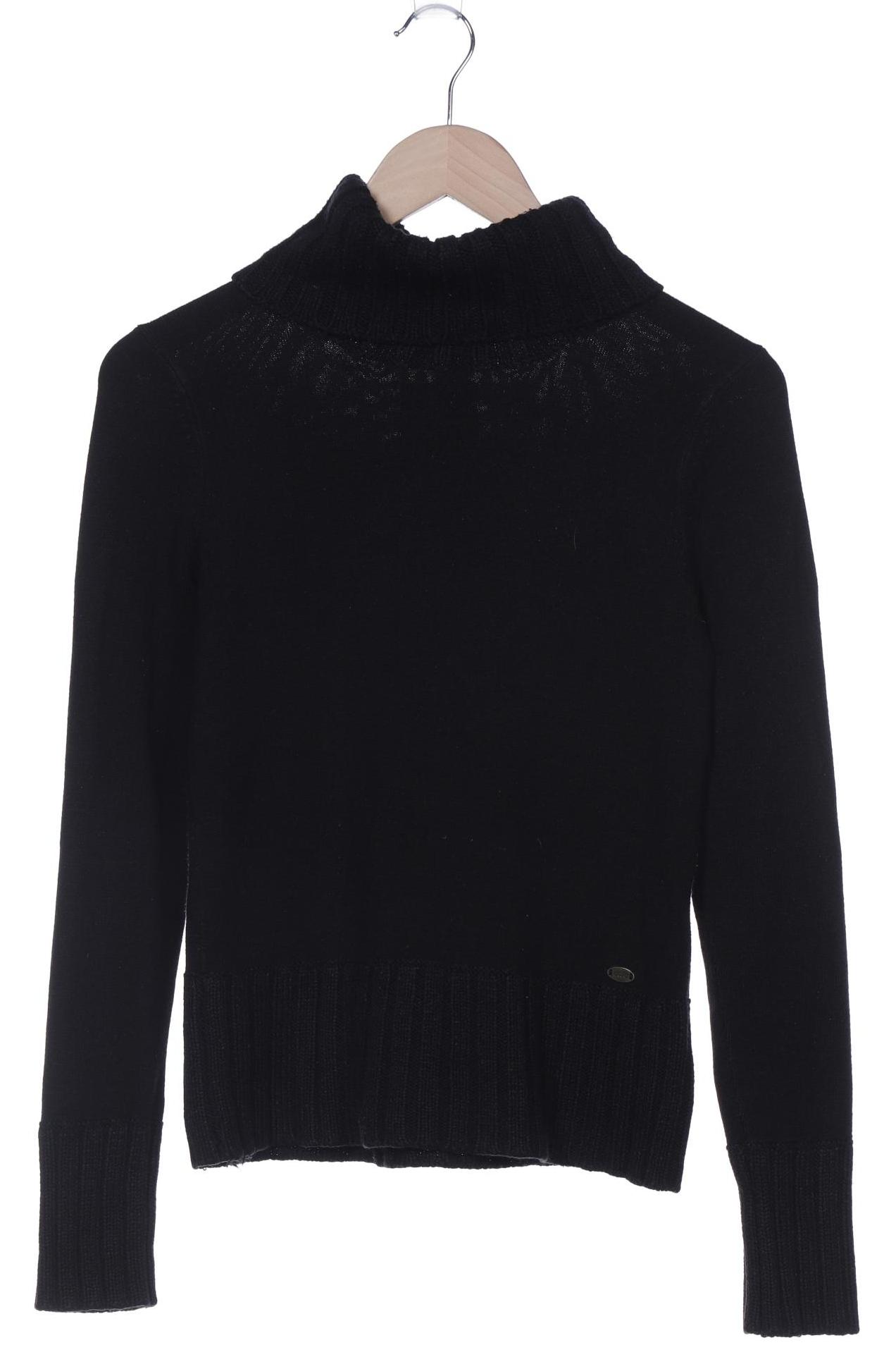 

edc by Esprit Damen Pullover, schwarz, Gr. 38