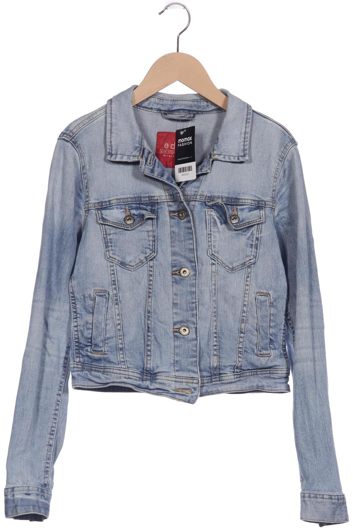 

edc by Esprit Damen Jacke, blau, Gr. 34