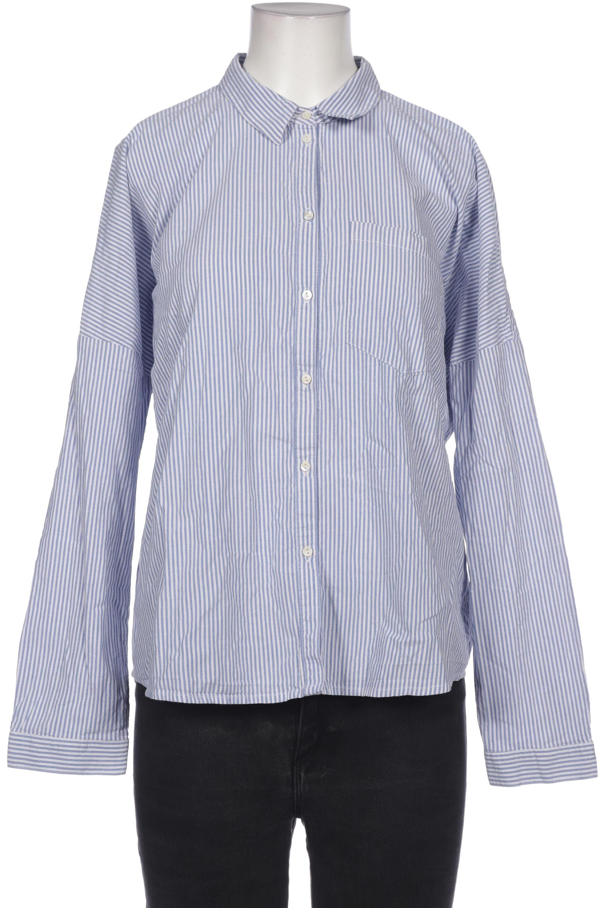 

edc by Esprit Damen Bluse, blau, Gr. 38