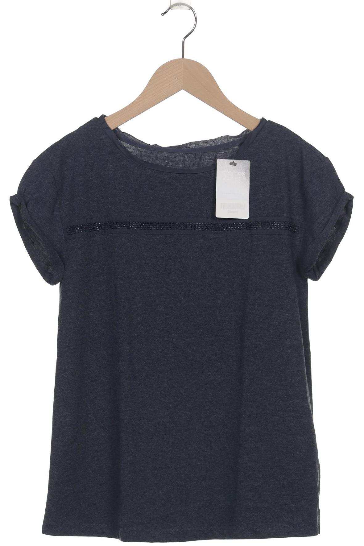 

edc by Esprit Damen T-Shirt, marineblau, Gr. 34