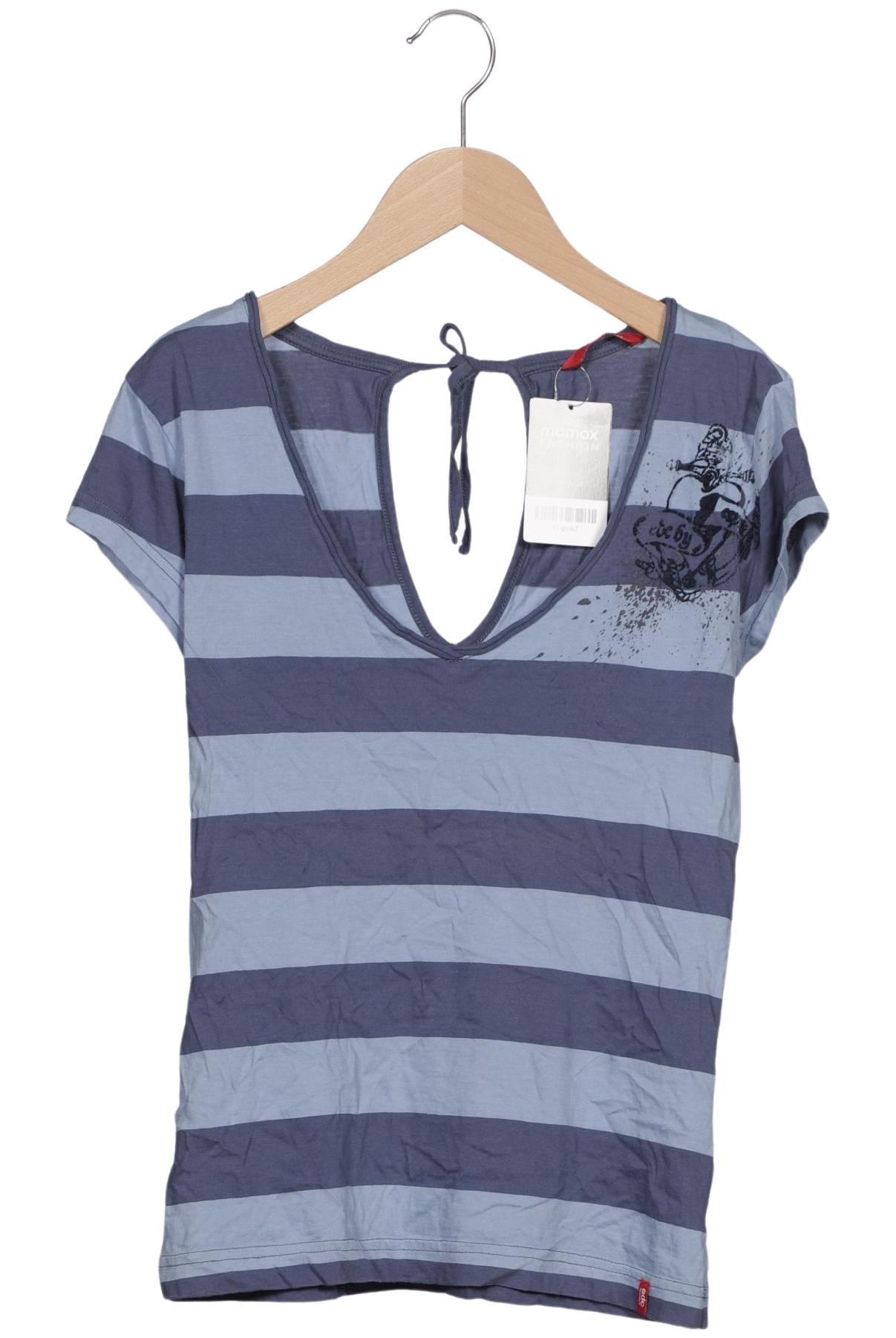 

edc by Esprit Damen T-Shirt, hellblau, Gr. 38
