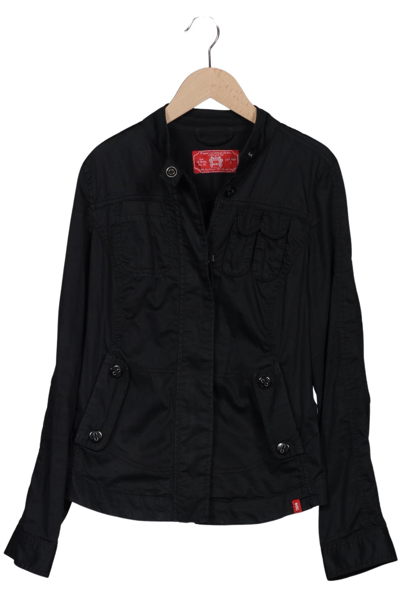 

edc by Esprit Damen Jacke, schwarz, Gr. 36