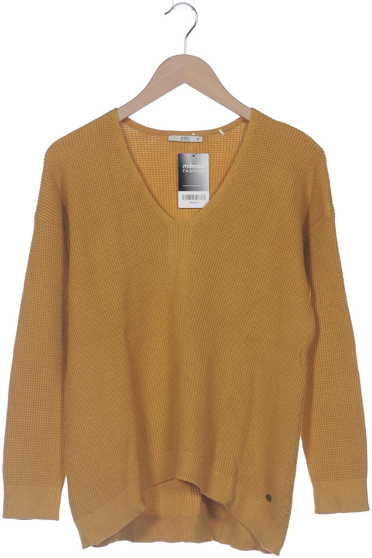

edc by Esprit Damen Pullover, orange, Gr. 38