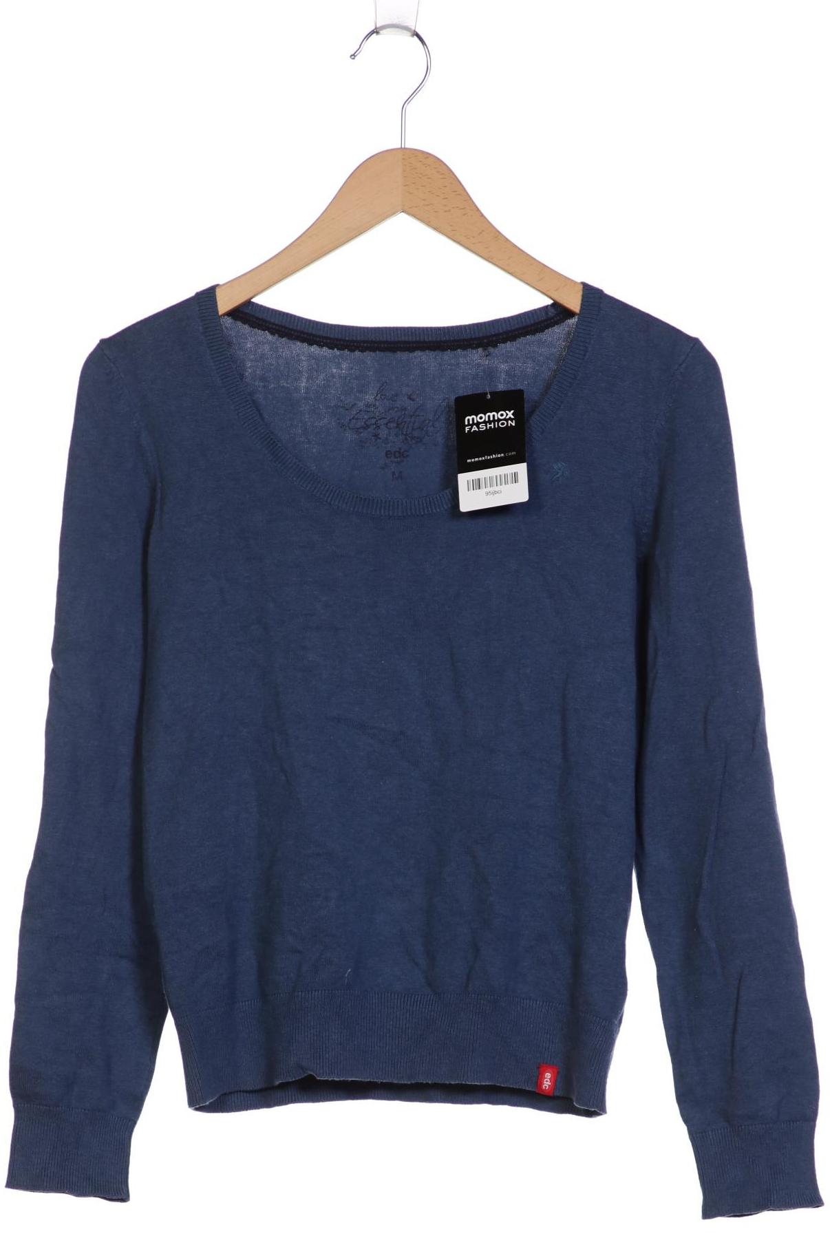 

edc by Esprit Damen Pullover, marineblau, Gr. 38