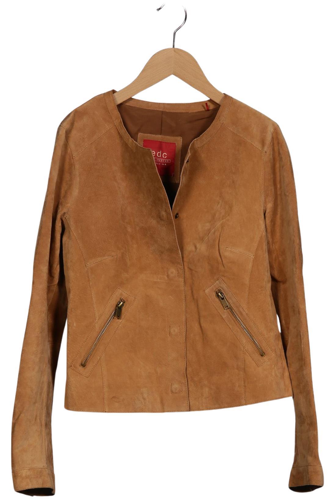 

edc by Esprit Damen Jacke, beige, Gr. 38